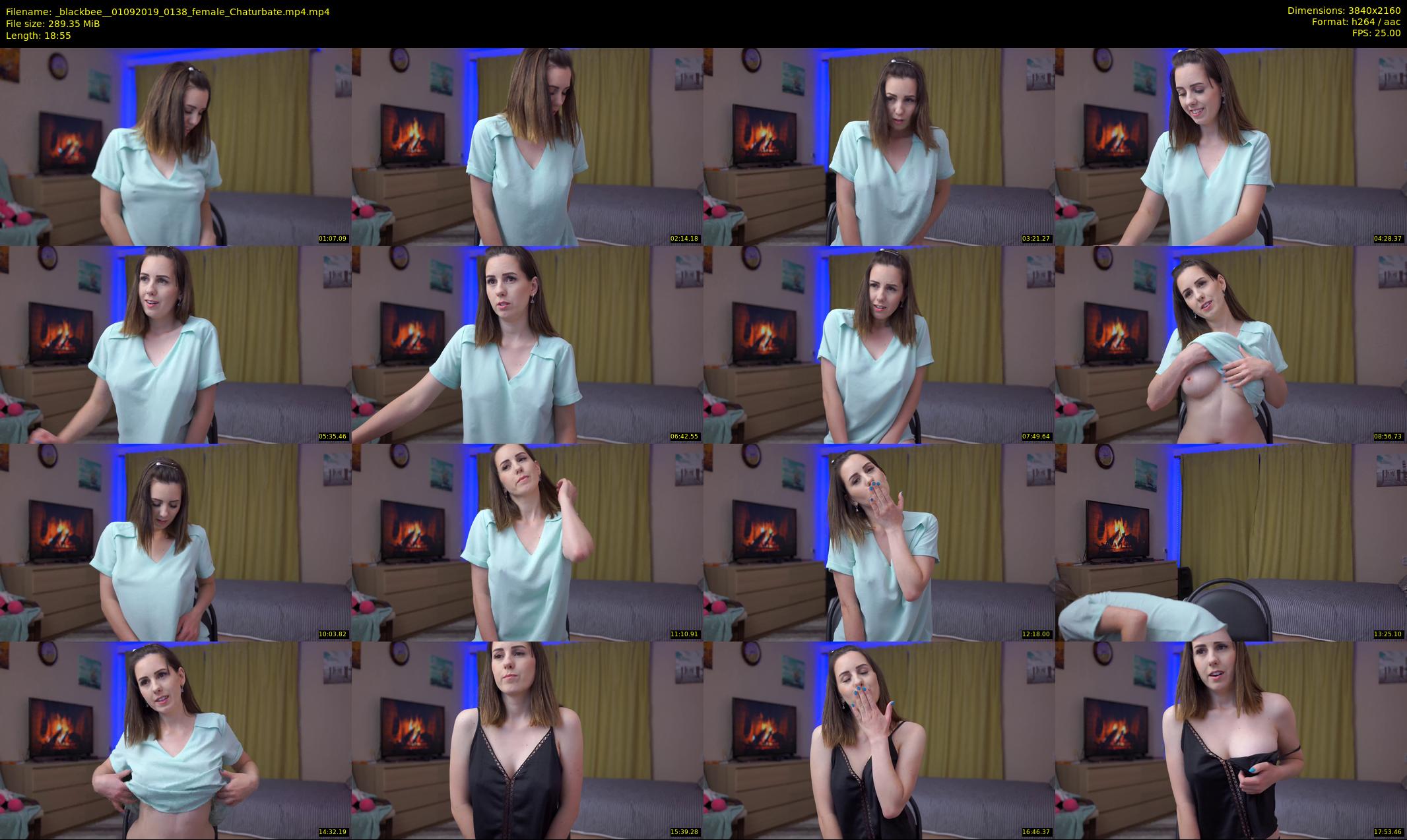 _blackbee_ — 19 minute Chaturbate female cam show recording, 4K, Sep 1, 2019