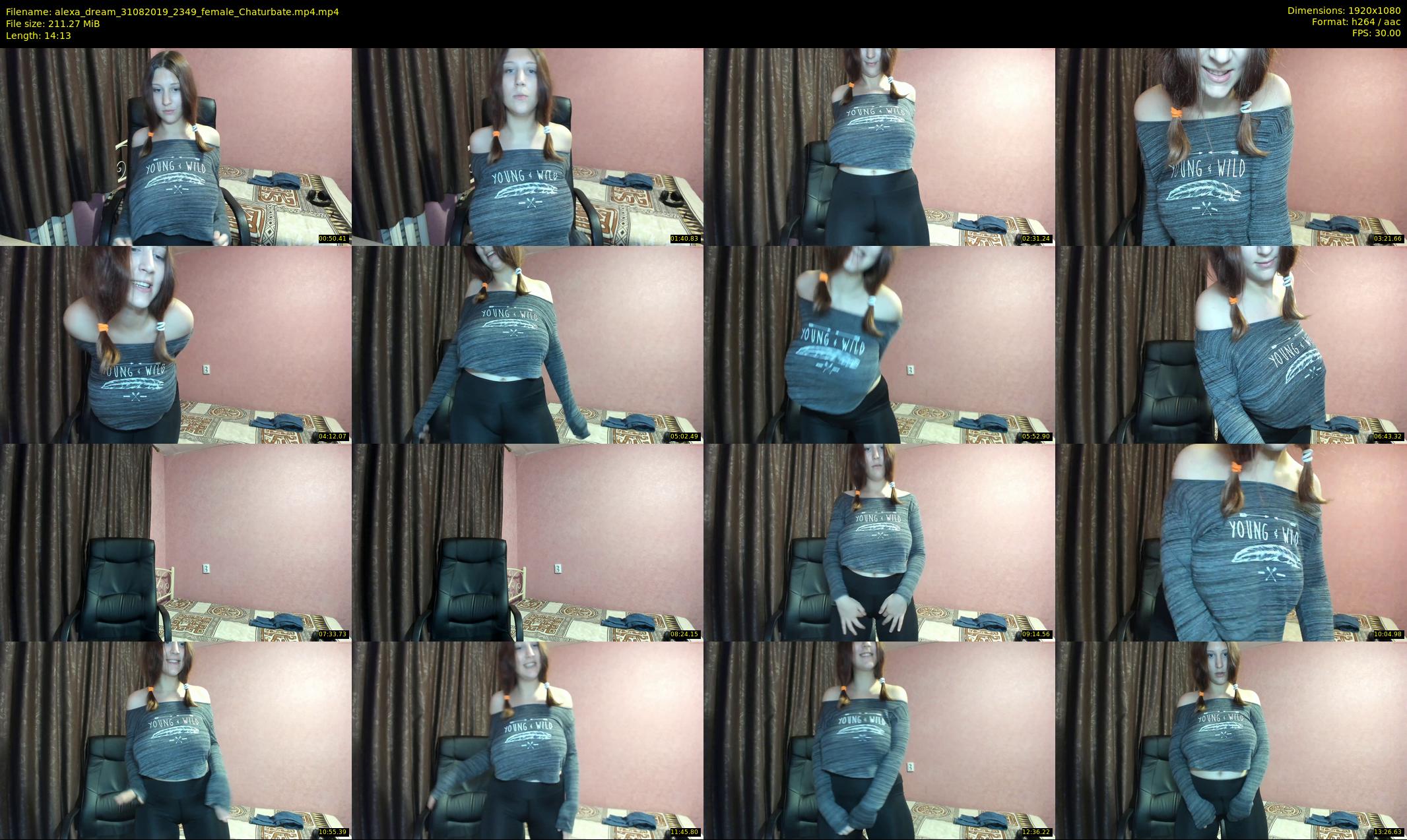 alexa_dream — 15 minute Chaturbate female cam show recording, 1080p, Aug 31, 2019