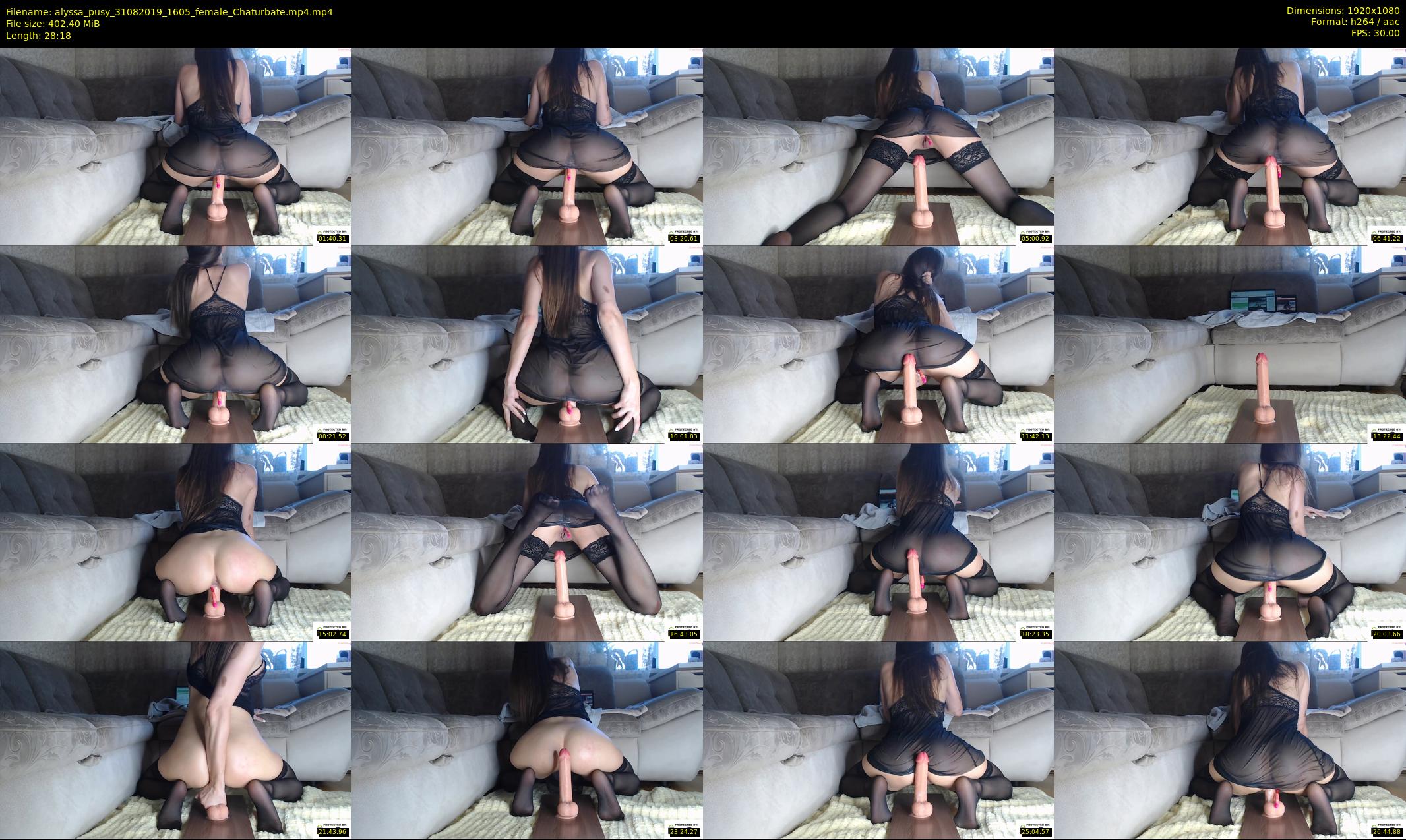 alyssa_pusy — 29 minute Chaturbate couple cam show recording, 1080p, Aug 31, 2019