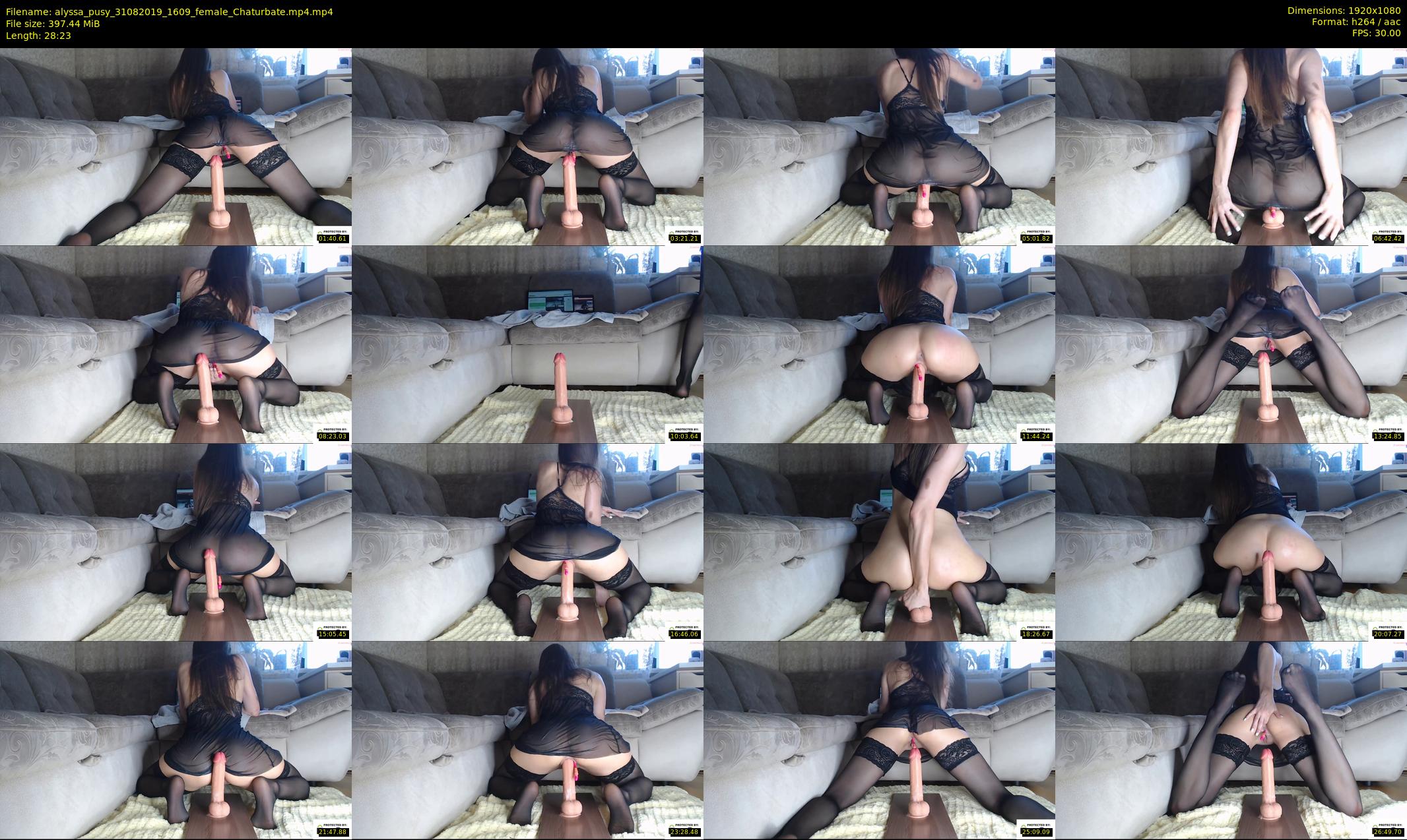 alyssa_pusy — 29 minute Chaturbate couple cam show recording, 1080p, Aug 31, 2019