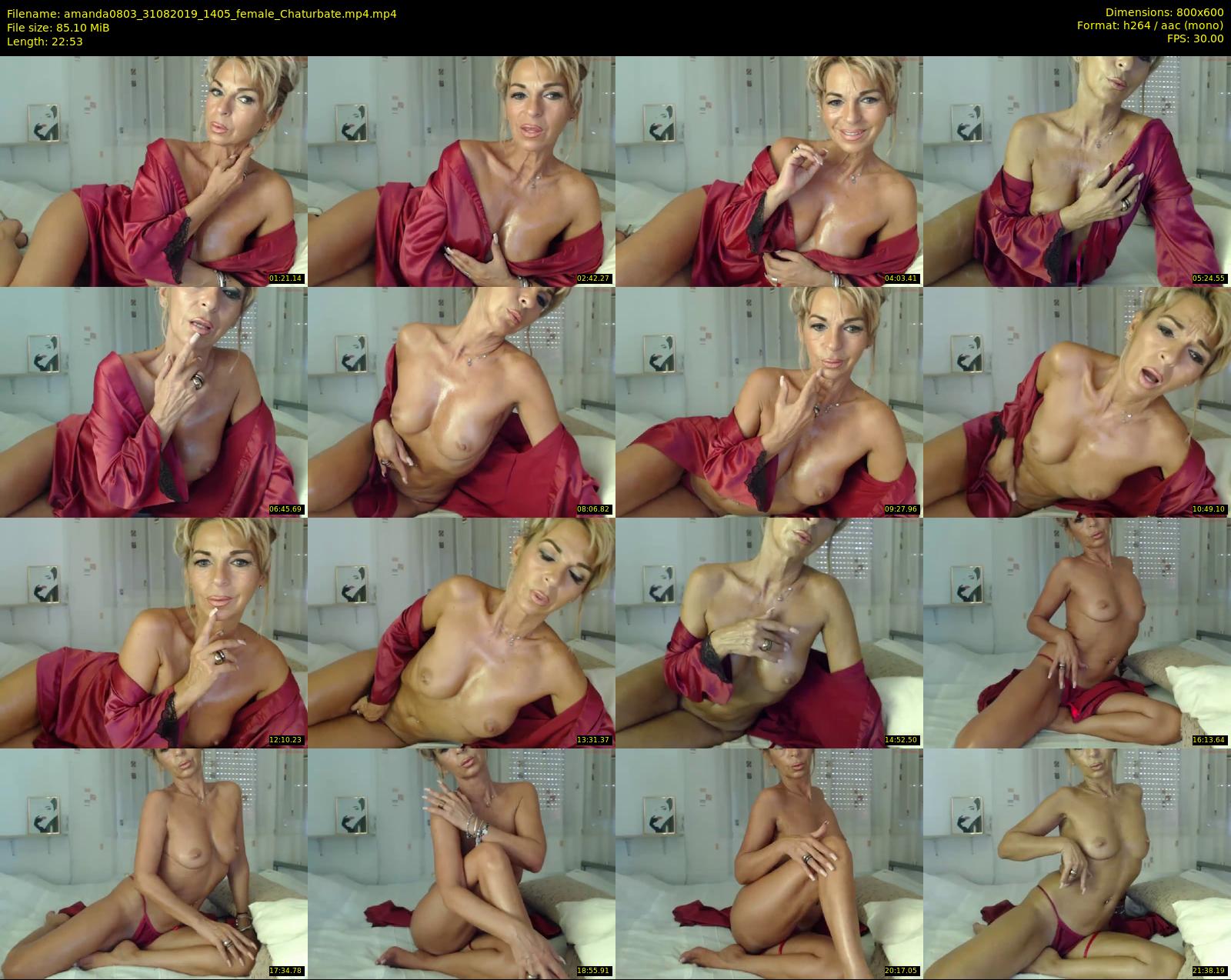 amanda0803 — 23 minute Chaturbate female cam show recording, 480p, Aug 31, 2019