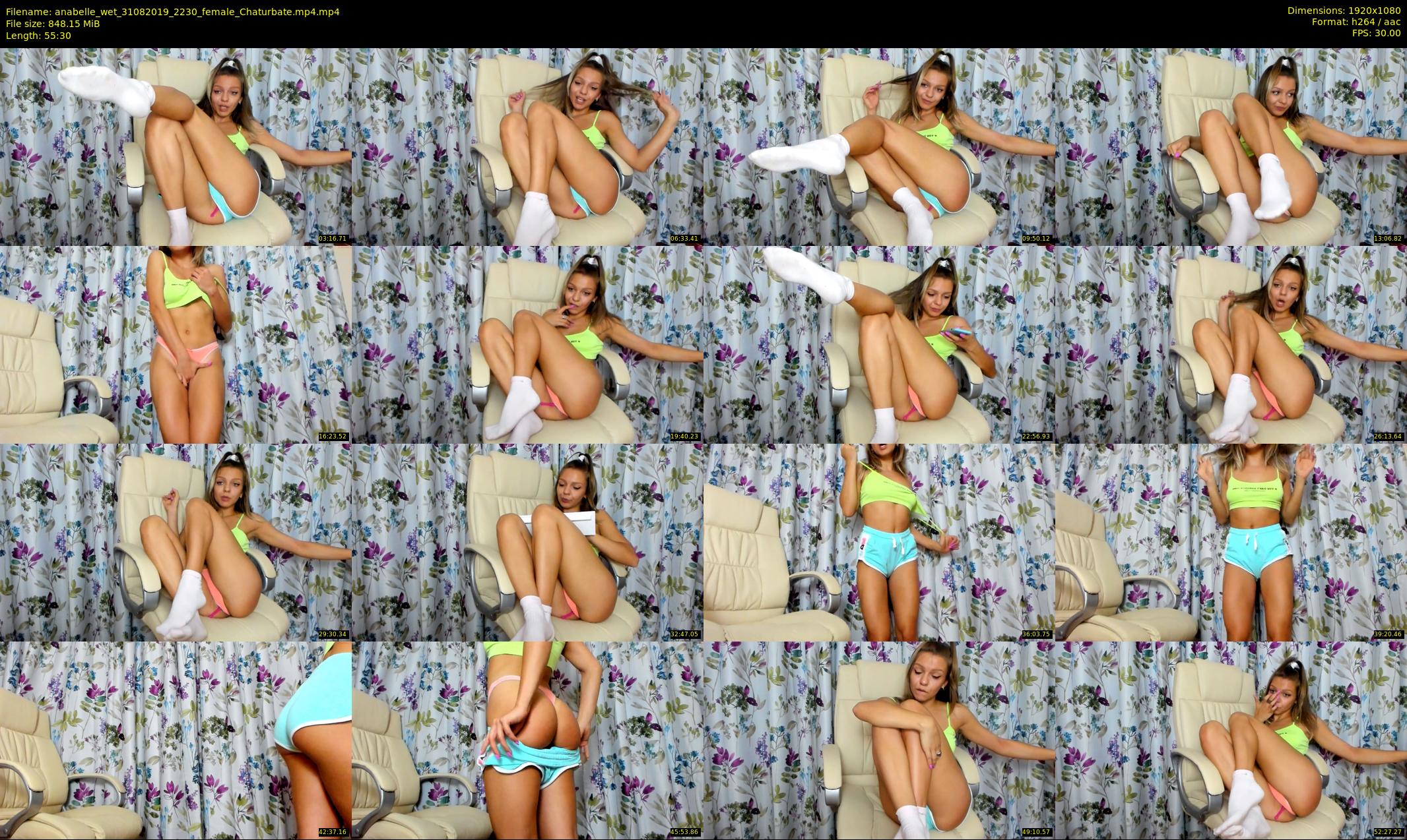 anabelle_wet — 56 minute Chaturbate female cam show recording, 1080p, Aug 31, 2019