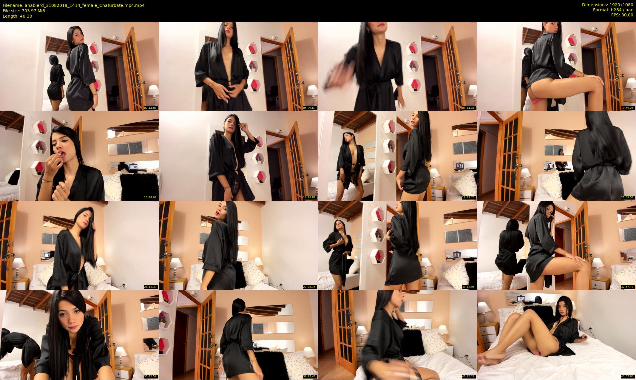 anablerd — 47 minute Chaturbate female cam show recording, 1080p, Aug 31, 2019