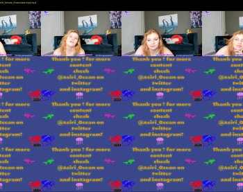 asiri_ocean — 4 minute Chaturbate female cam show recording, 720p, Aug 31, 2019