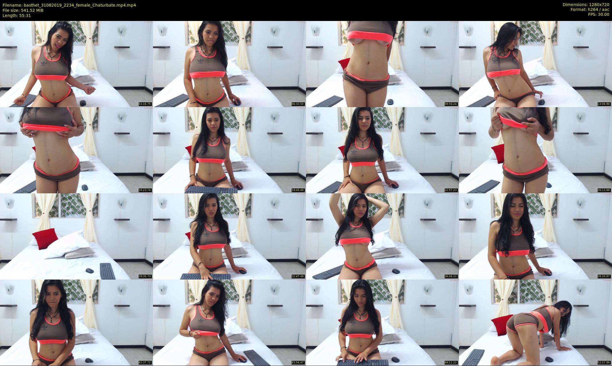 basthet — 56 minute Chaturbate female cam show recording, 720p, Aug 31, 2019