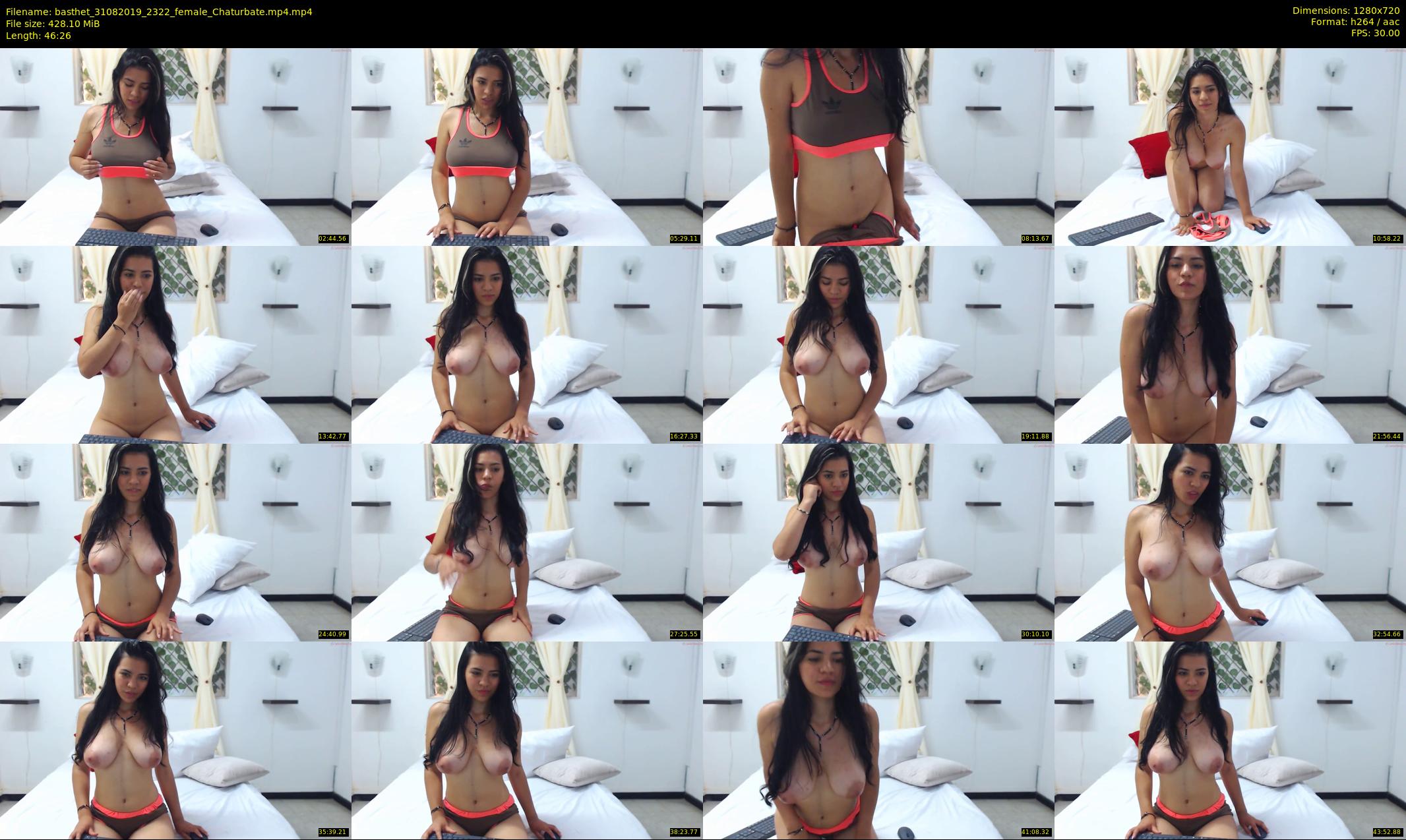 basthet — 47 minute Chaturbate female cam show recording, 720p, Aug 31, 2019
