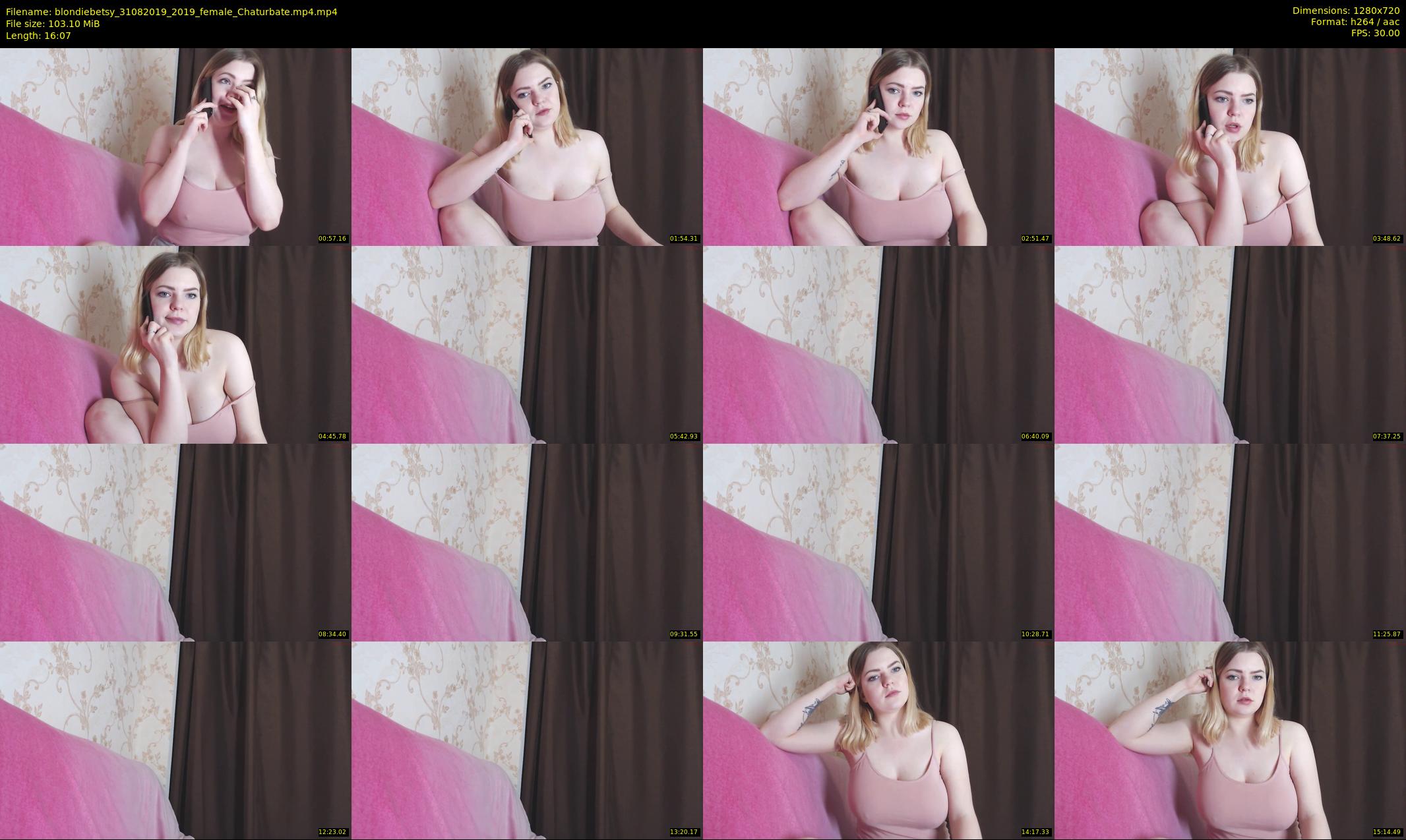 blondiebetsy — 17 minute Chaturbate female cam show recording, 720p, Aug 31, 2019