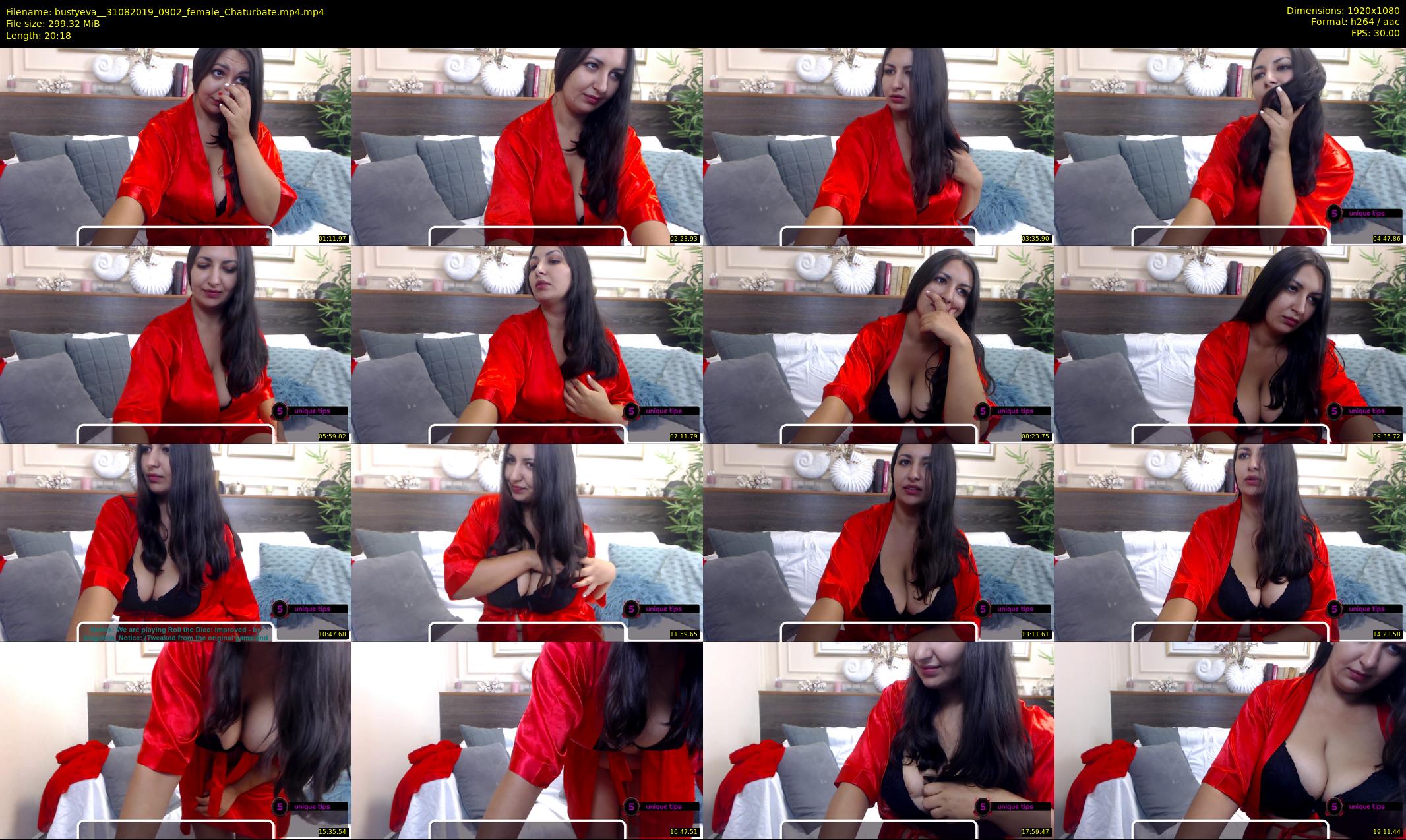 bustyeva_ — 21 minute Chaturbate female cam show recording, 1080p, Aug 31, 2019
