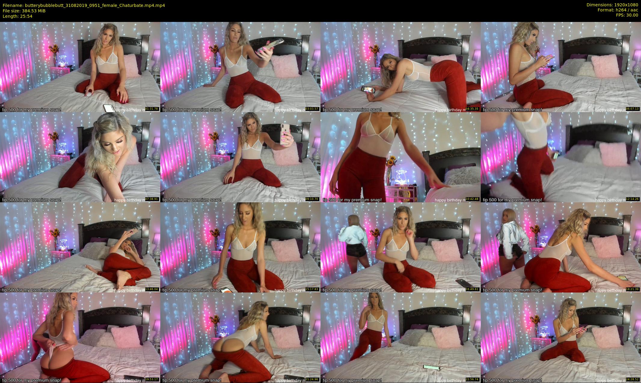 butterybubblebutt — 26 minute Chaturbate couple cam show recording, 1080p, Aug 31, 2019