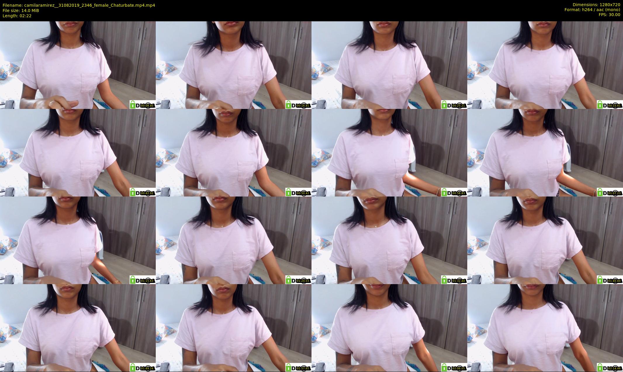 camilaramirez_ — 3 minute Chaturbate female cam show recording, 720p, Aug 31, 2019
