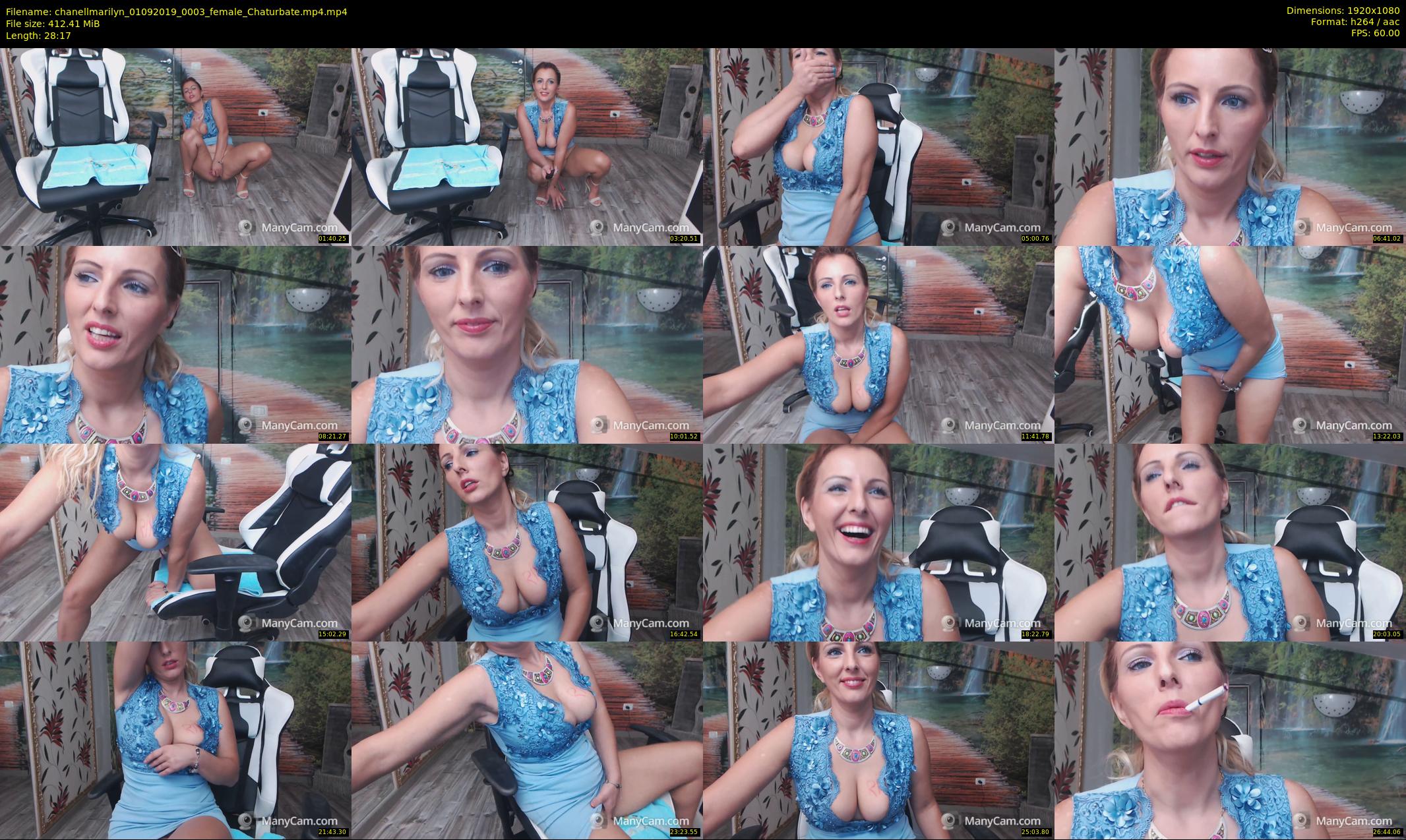 chanellmarilyn — 29 minute Chaturbate female cam show recording, 1080p, Sep 1, 2019