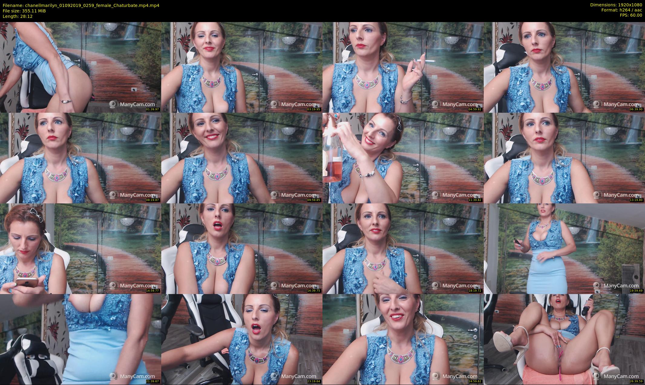 chanellmarilyn — 29 minute Chaturbate female cam show recording, 1080p, Sep 1, 2019
