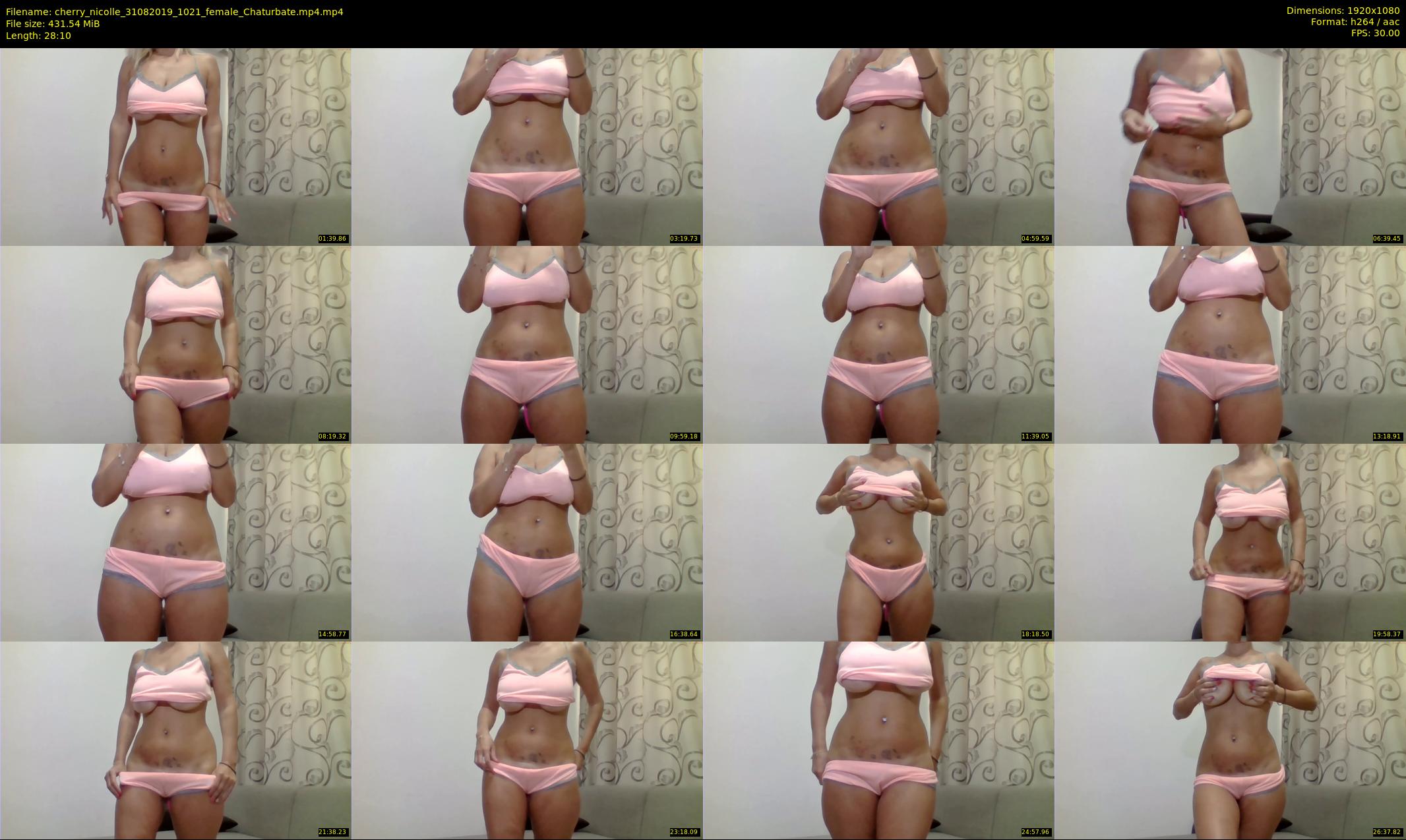 cherry_nicolle — 29 minute Chaturbate female cam show recording, 1080p, Aug 31, 2019