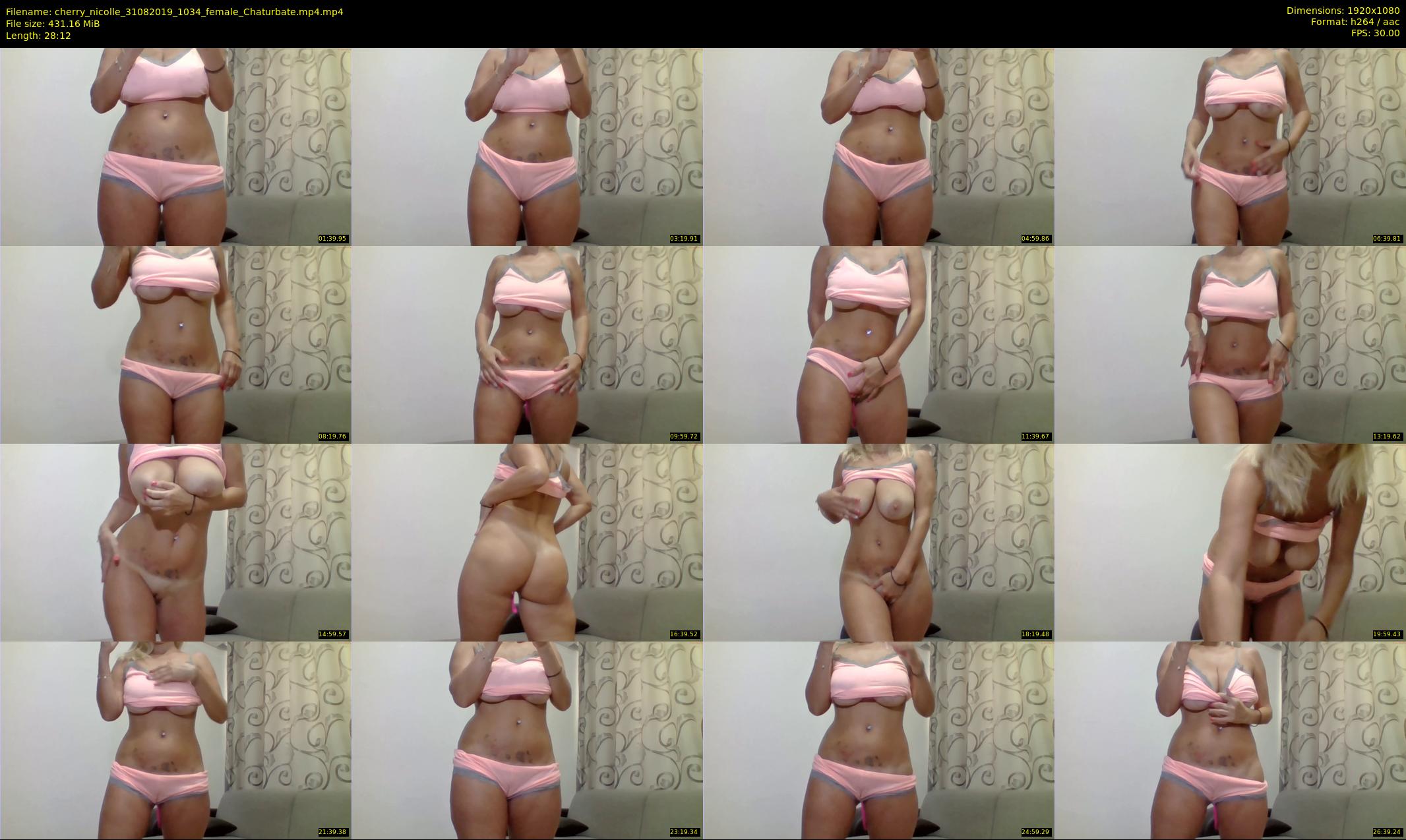 cherry_nicolle — 29 minute Chaturbate female cam show recording, 1080p, Aug 31, 2019