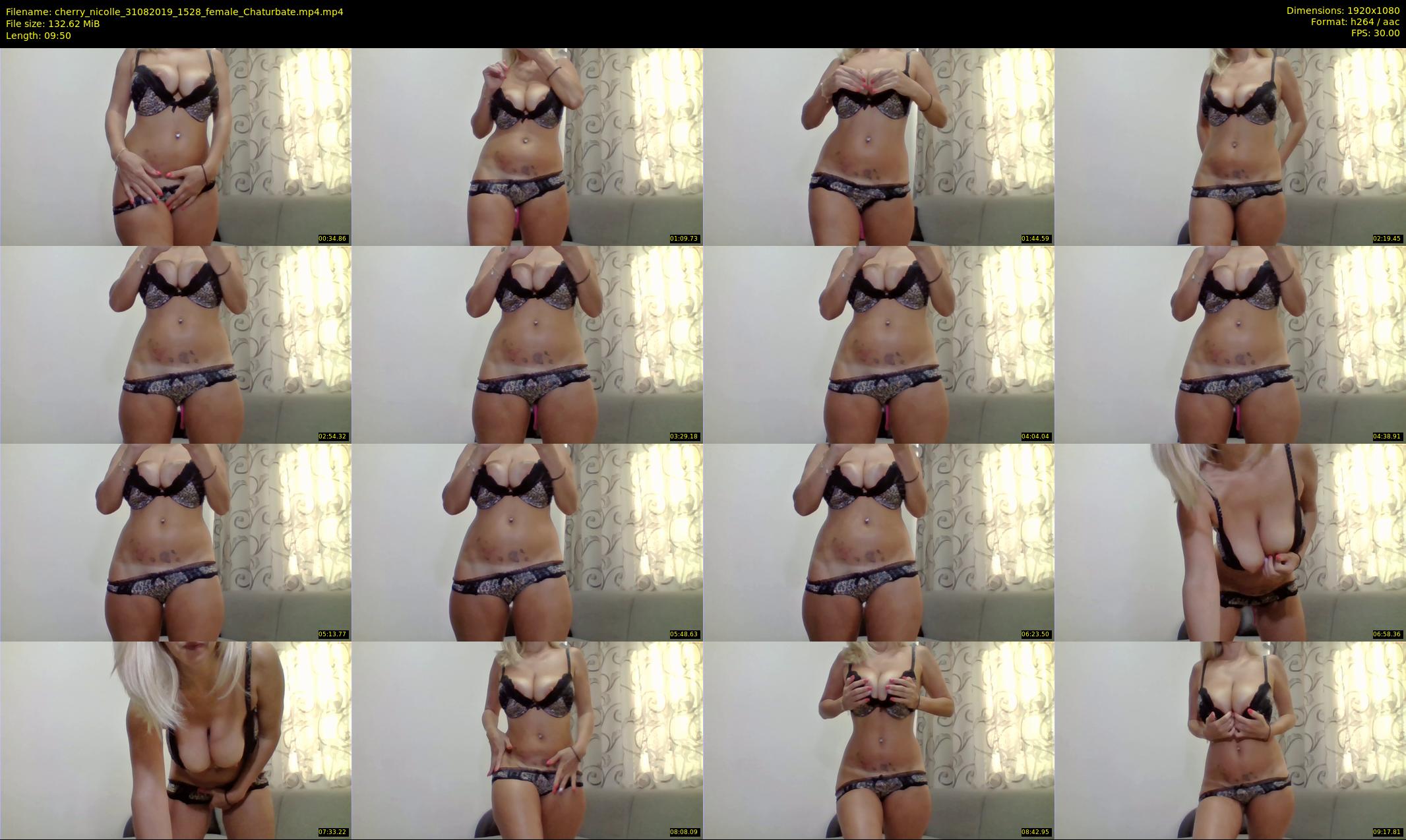 cherry_nicolle — 10 minute Chaturbate female cam show recording, 1080p, Aug 31, 2019