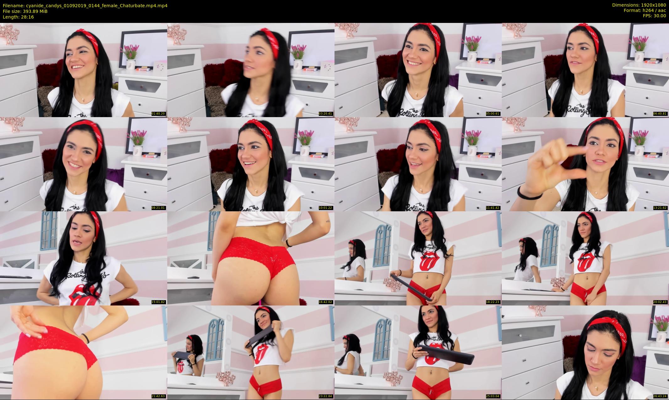 cyanide_candys — 29 minute Chaturbate female cam show recording, 1080p, Sep 1, 2019
