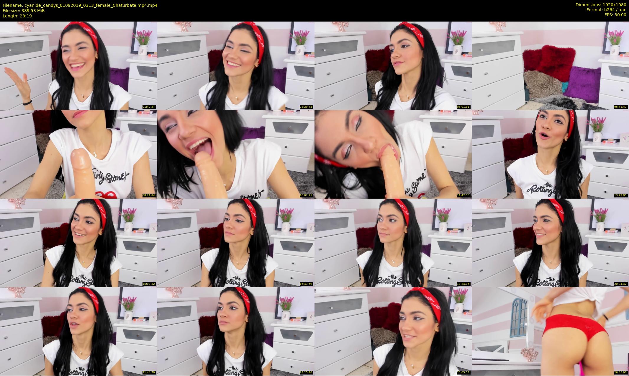 cyanide_candys — 29 minute Chaturbate female cam show recording, 1080p, Sep 1, 2019