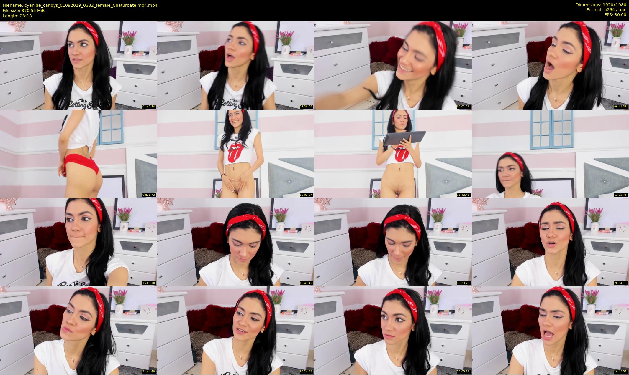 cyanide_candys — 29 minute Chaturbate female cam show recording, 1080p, Sep 1, 2019