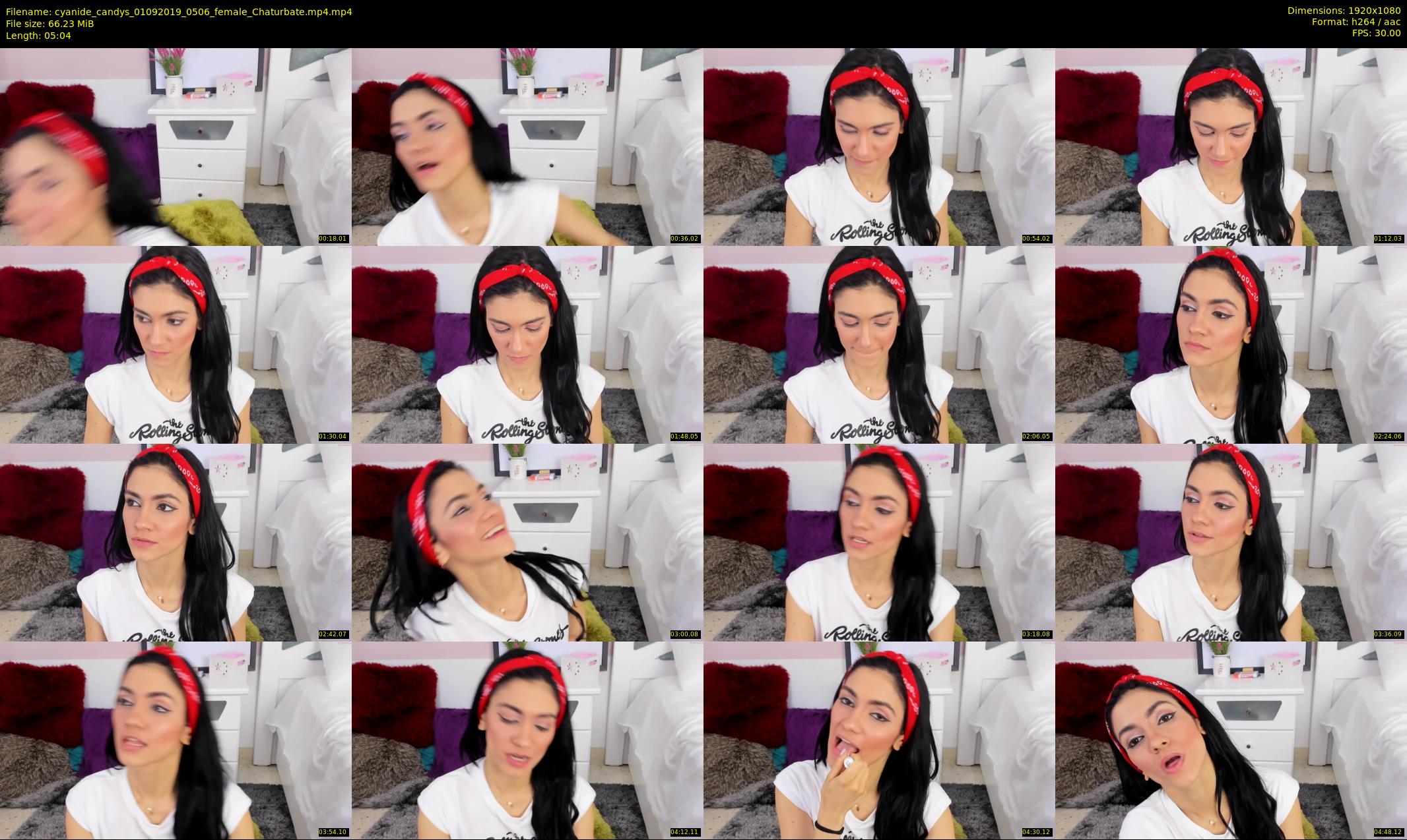 cyanide_candys — 6 minute Chaturbate female cam show recording, 1080p, Sep 1, 2019