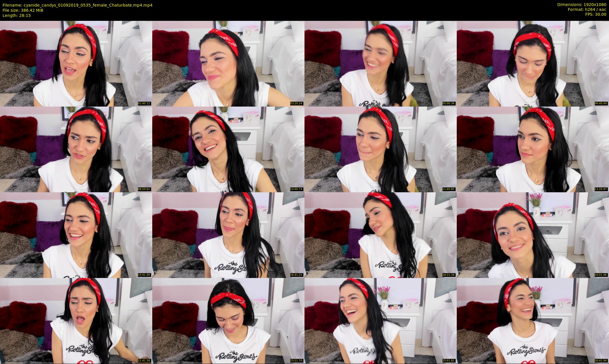 cyanide_candys — 29 minute Chaturbate female cam show recording, 1080p, Sep 1, 2019
