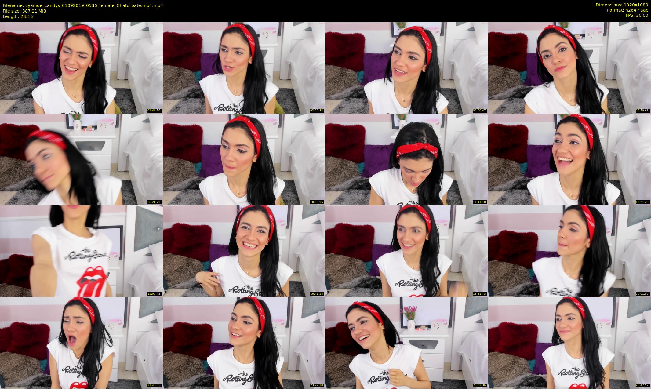 cyanide_candys — 29 minute Chaturbate female cam show recording, 1080p, Sep 1, 2019