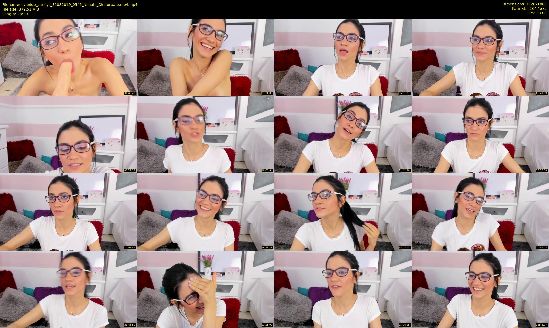 cyanide_candys — 29 minute Chaturbate female cam show recording, 1080p, Aug 31, 2019