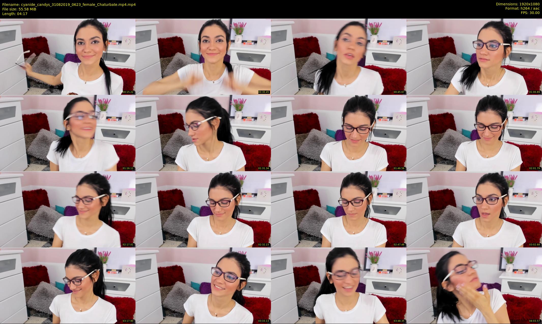 cyanide_candys — 5 minute Chaturbate female cam show recording, 1080p, Aug 31, 2019