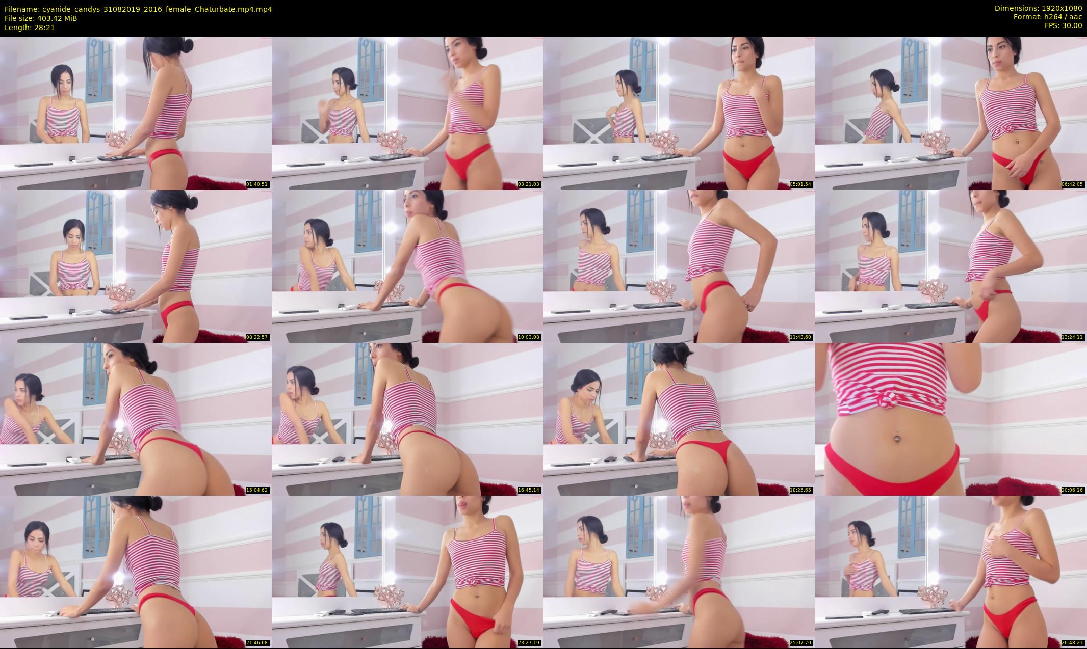 cyanide_candys — 29 minute Chaturbate female cam show recording, 1080p, Aug 31, 2019