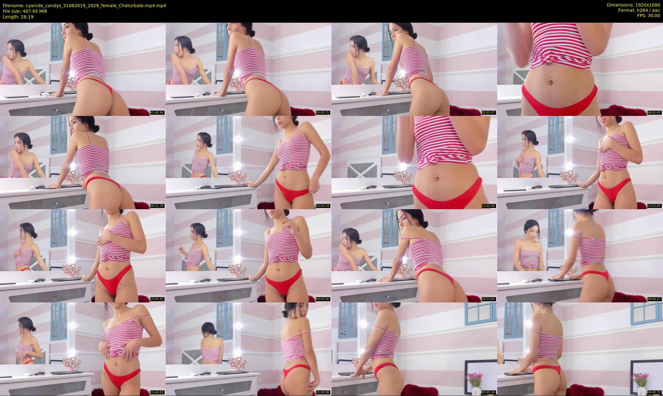 cyanide_candys — 29 minute Chaturbate female cam show recording, 1080p, Aug 31, 2019