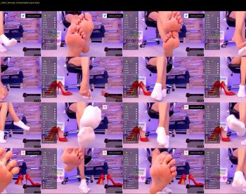 deliciousfeetx — 62 minute Chaturbate female cam show recording, 720p, Aug 31, 2019