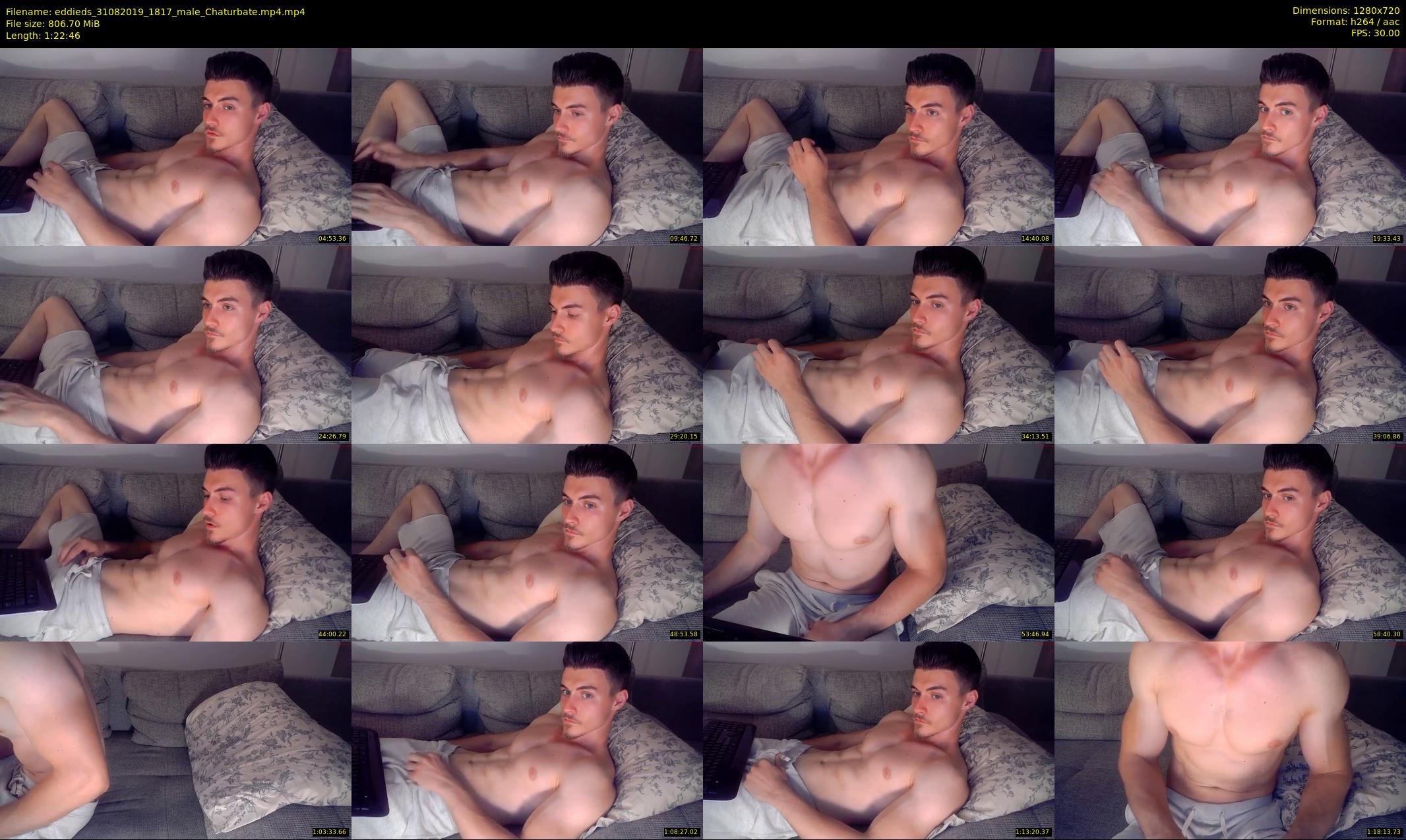 eddieds — 83 minute Chaturbate male cam show recording, 720p, Aug 31, 2019