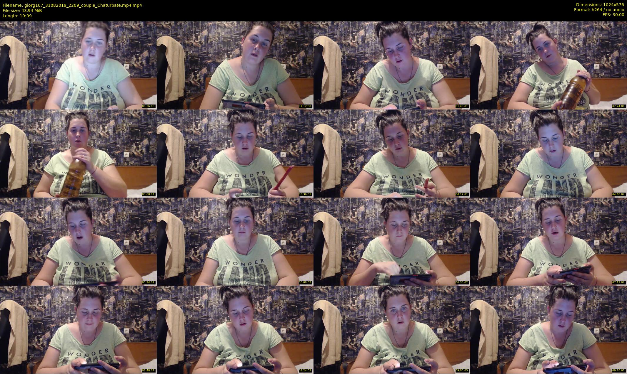 giorg107 — 11 minute Chaturbate couple cam show recording, 480p, Aug 31, 2019