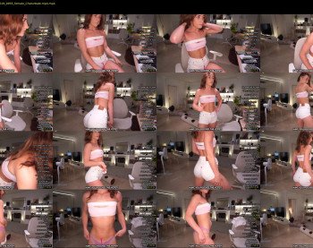 hannahjames710 — 15 minute Chaturbate female cam show recording, 4K, Aug 31, 2019