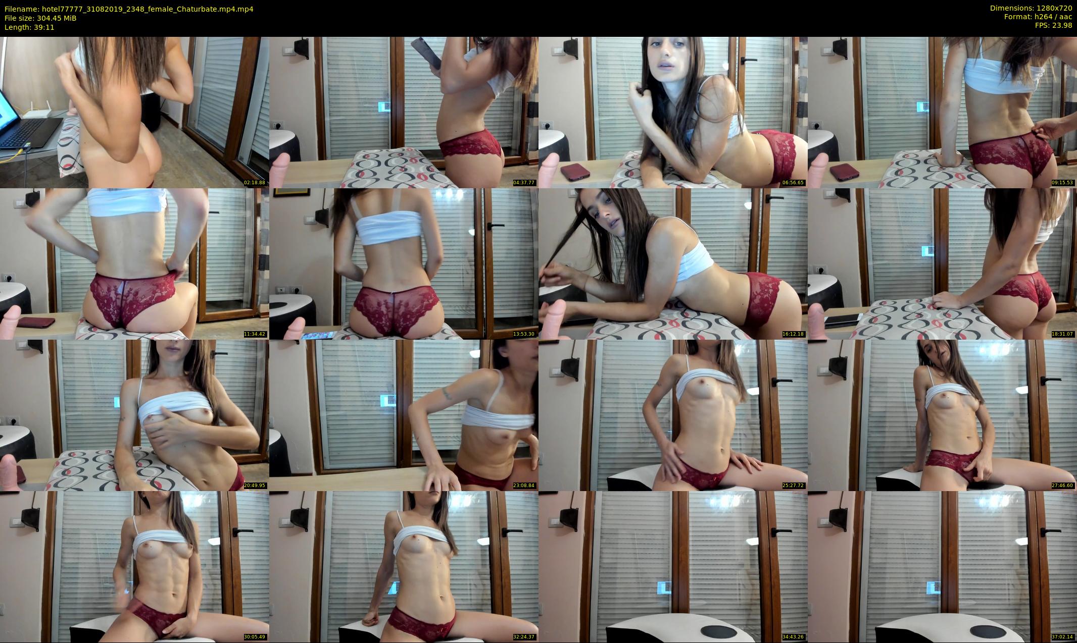 hotel77777 — 40 minute Chaturbate female cam show recording, 720p, Aug 31, 2019