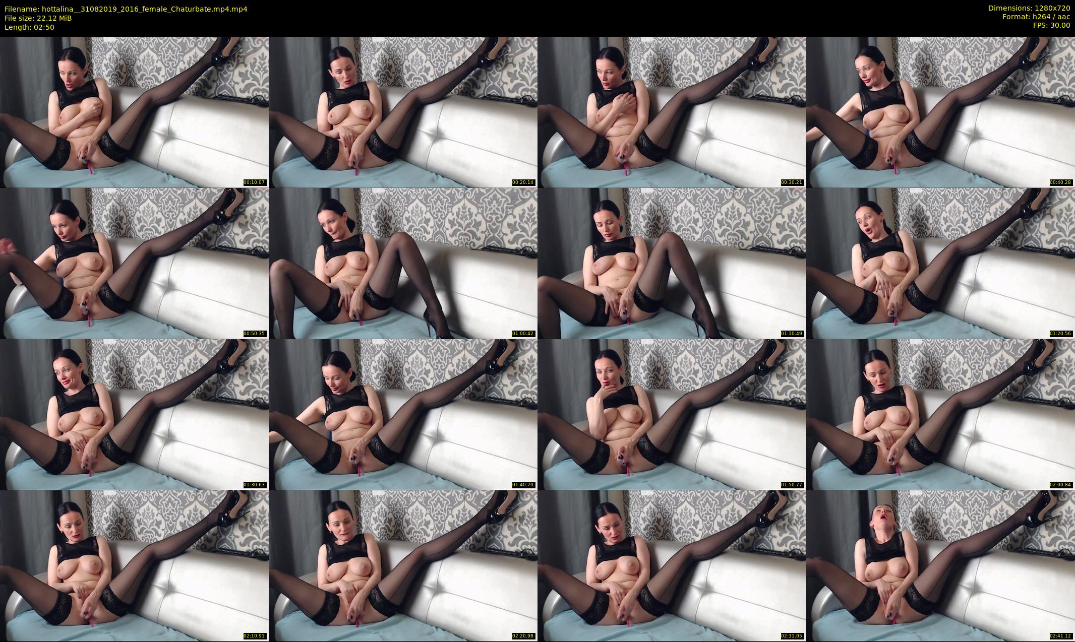 hottalina_ — 3 minute Chaturbate female cam show recording, 720p, Aug 31, 2019