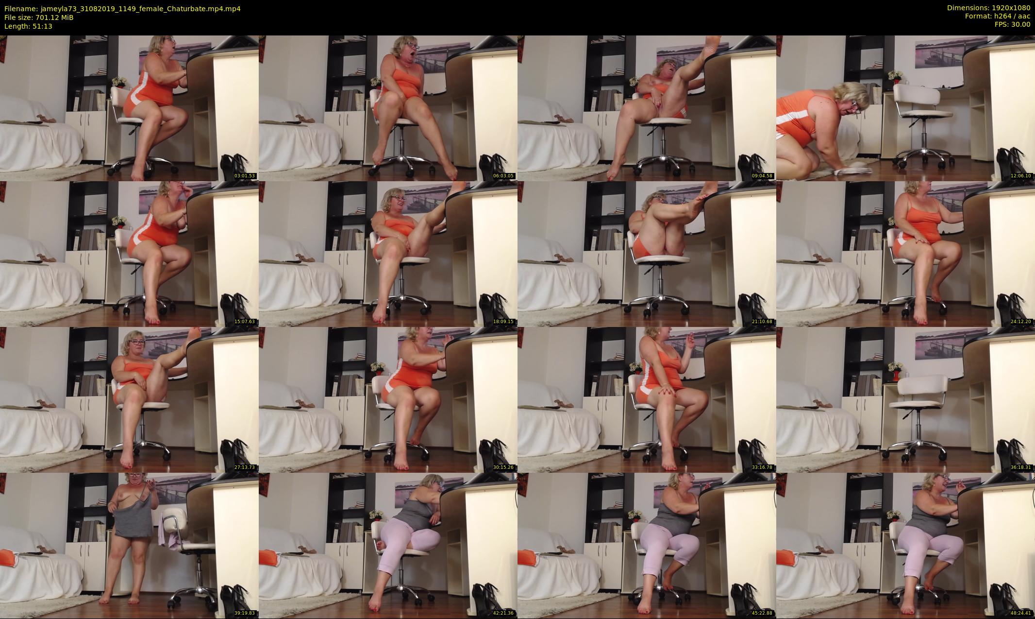 jameyla73 — 52 minute Chaturbate female cam show recording, 1080p, Aug 31, 2019