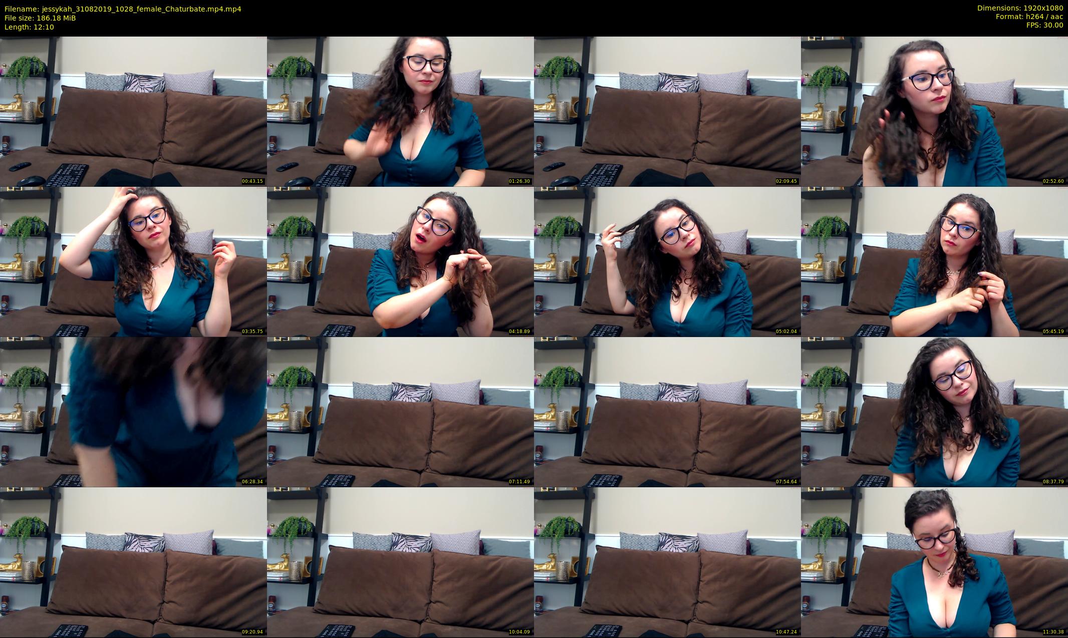 jessykah — 13 minute Chaturbate female cam show recording, 1080p, Aug 31, 2019