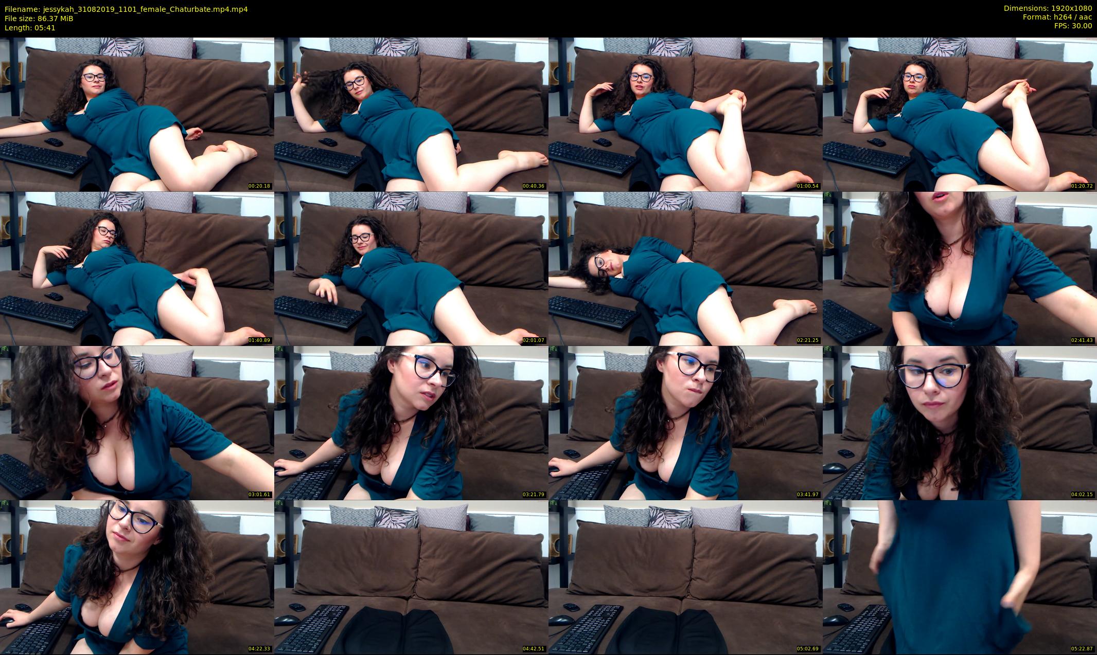 jessykah — 6 minute Chaturbate female cam show recording, 1080p, Aug 31, 2019