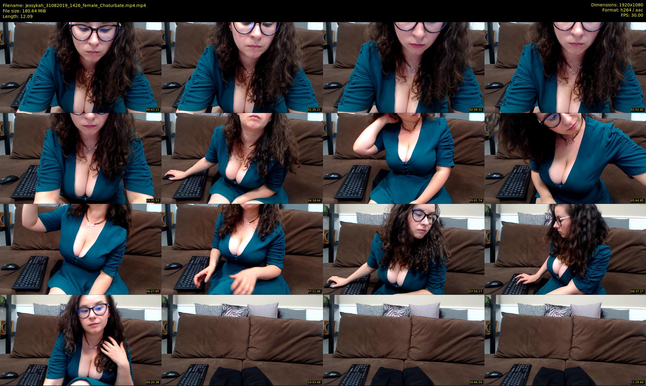 jessykah — 13 minute Chaturbate female cam show recording, 1080p, Aug 31, 2019