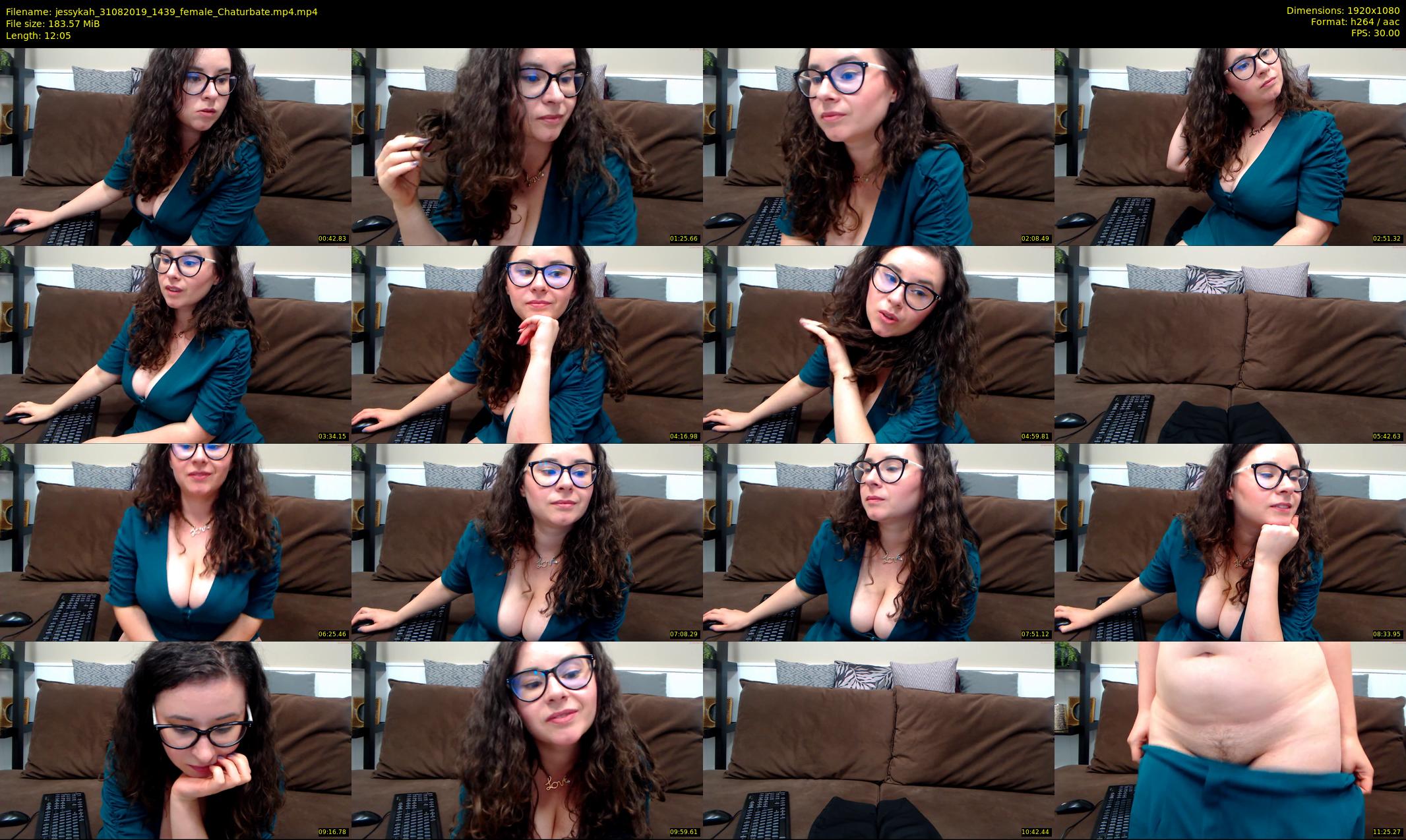 jessykah — 13 minute Chaturbate female cam show recording, 1080p, Aug 31, 2019