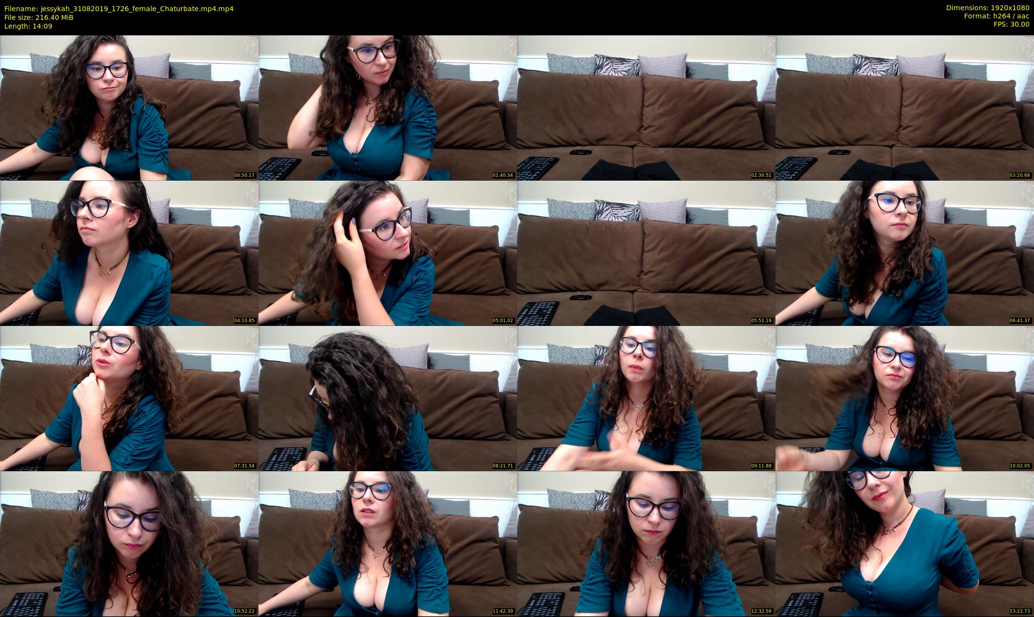 jessykah — 15 minute Chaturbate female cam show recording, 1080p, Aug 31, 2019