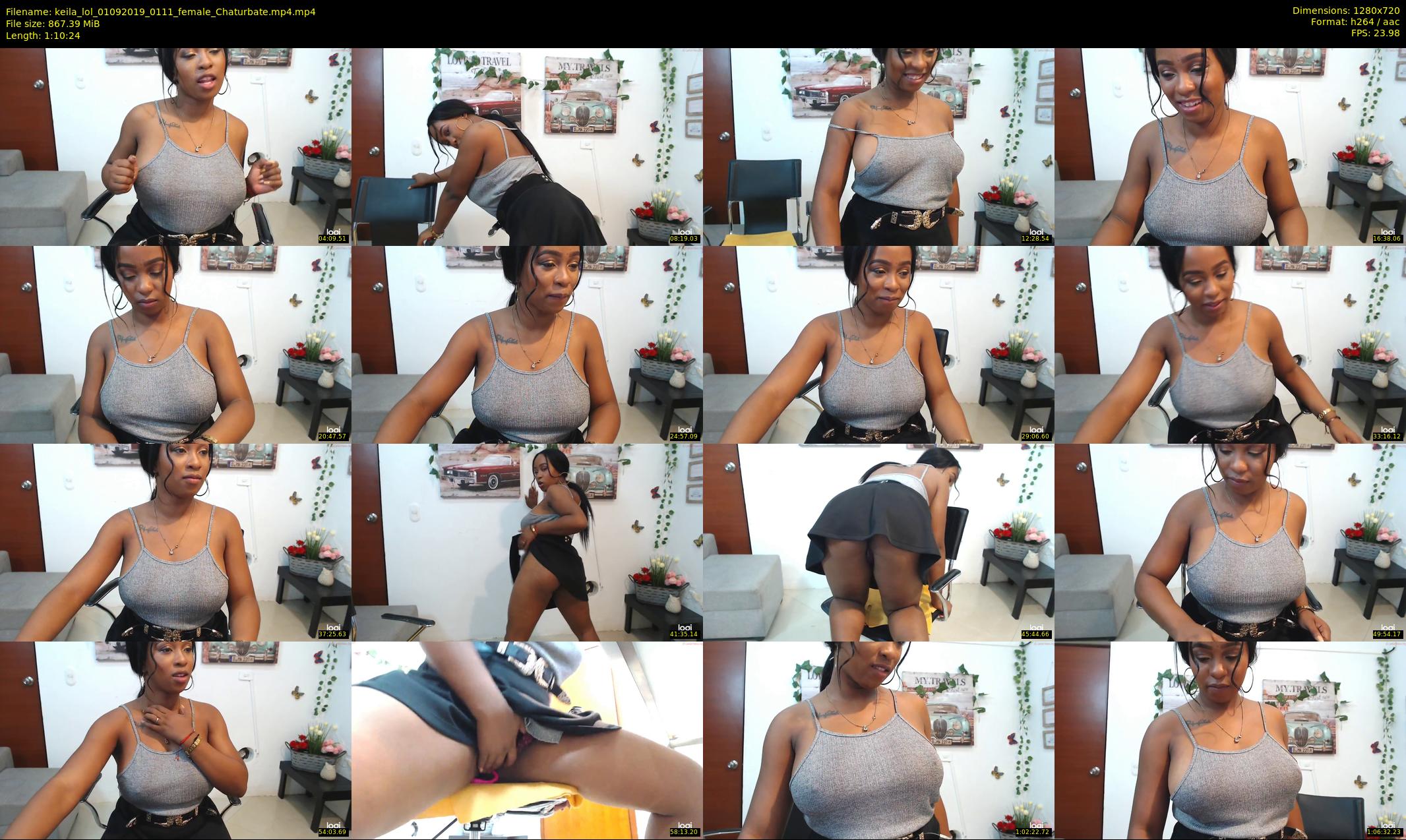 keila_lol — 71 minute Chaturbate female cam show recording, 720p, Sep 1, 2019
