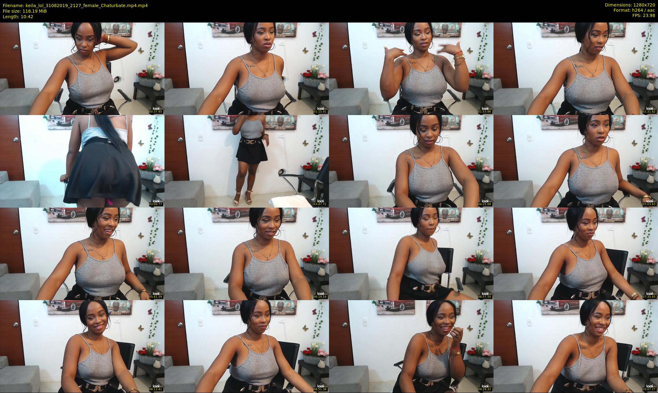 keila_lol — 11 minute Chaturbate female cam show recording, 720p, Aug 31, 2019