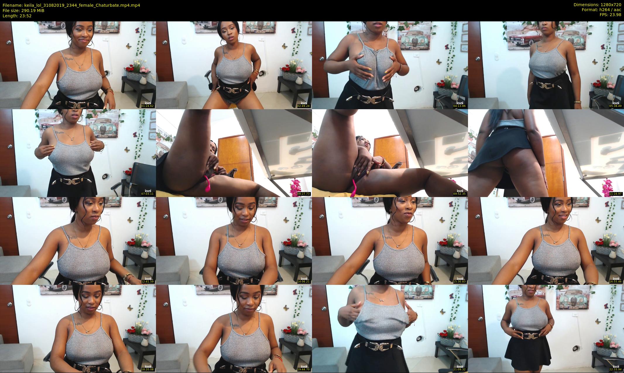 keila_lol — 24 minute Chaturbate female cam show recording, 720p, Aug 31, 2019