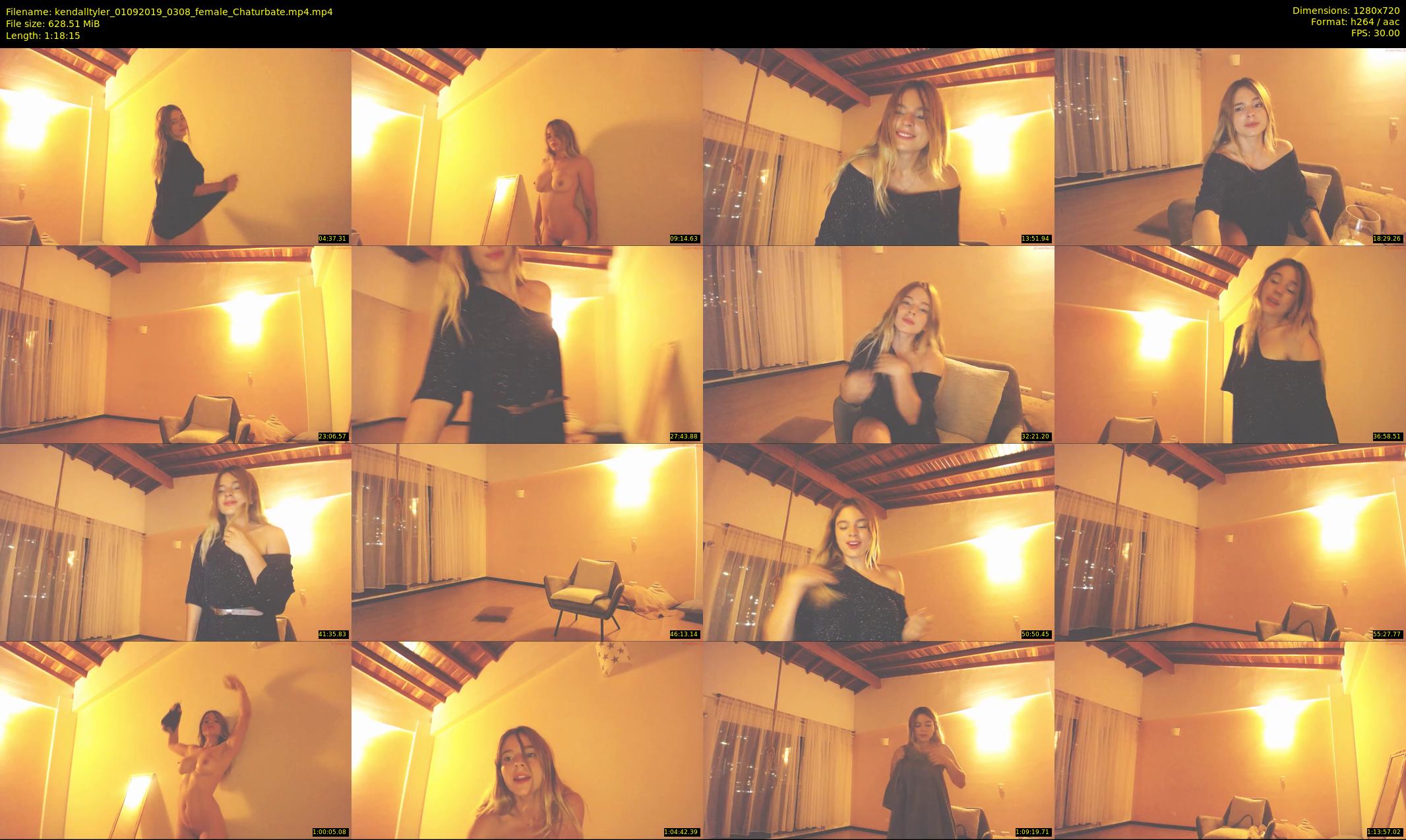 kendalltyler — 79 minute Chaturbate female cam show recording, 720p, Sep 1, 2019