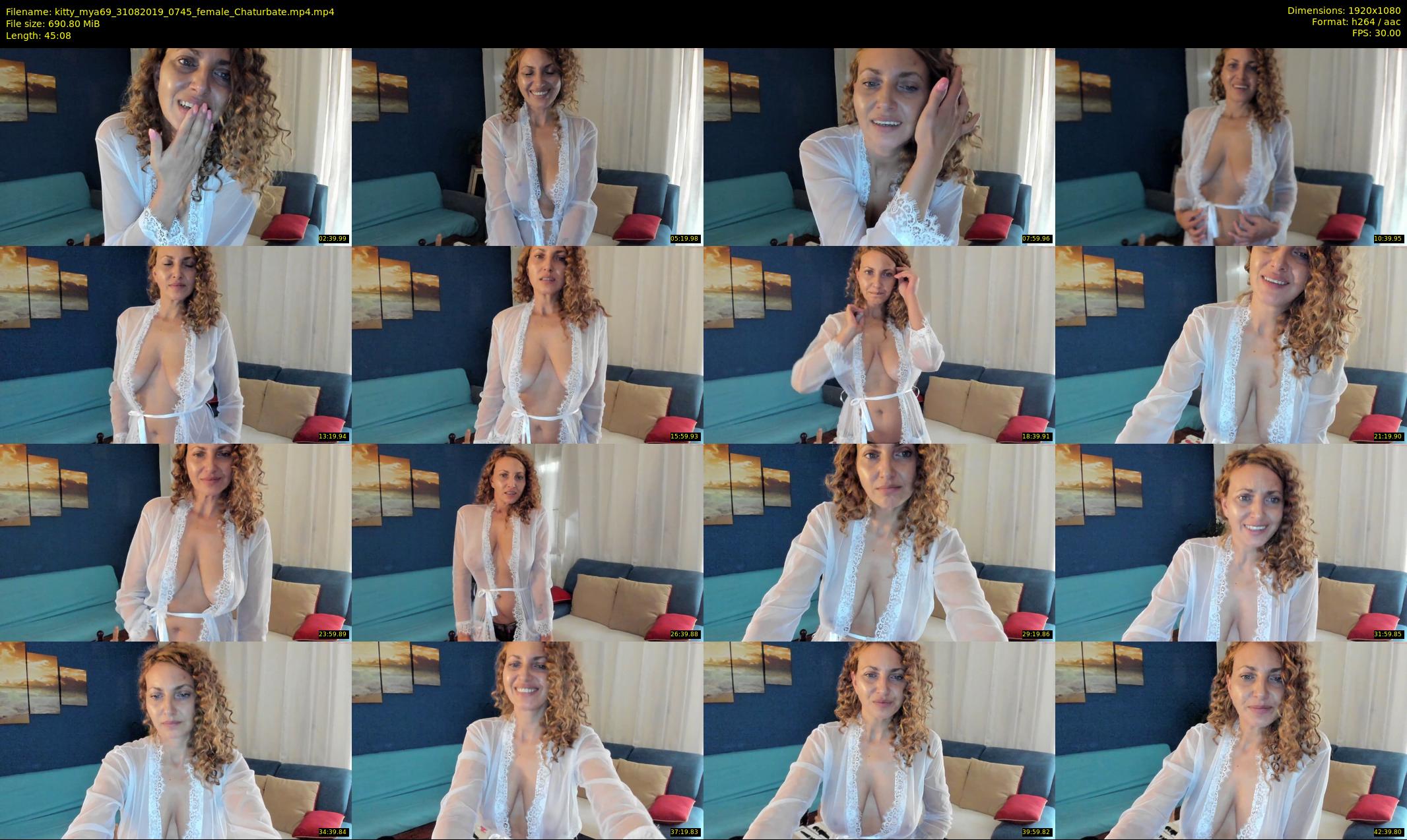 kitty_mya69 — 46 minute Chaturbate female cam show recording, 1080p, Aug 31, 2019