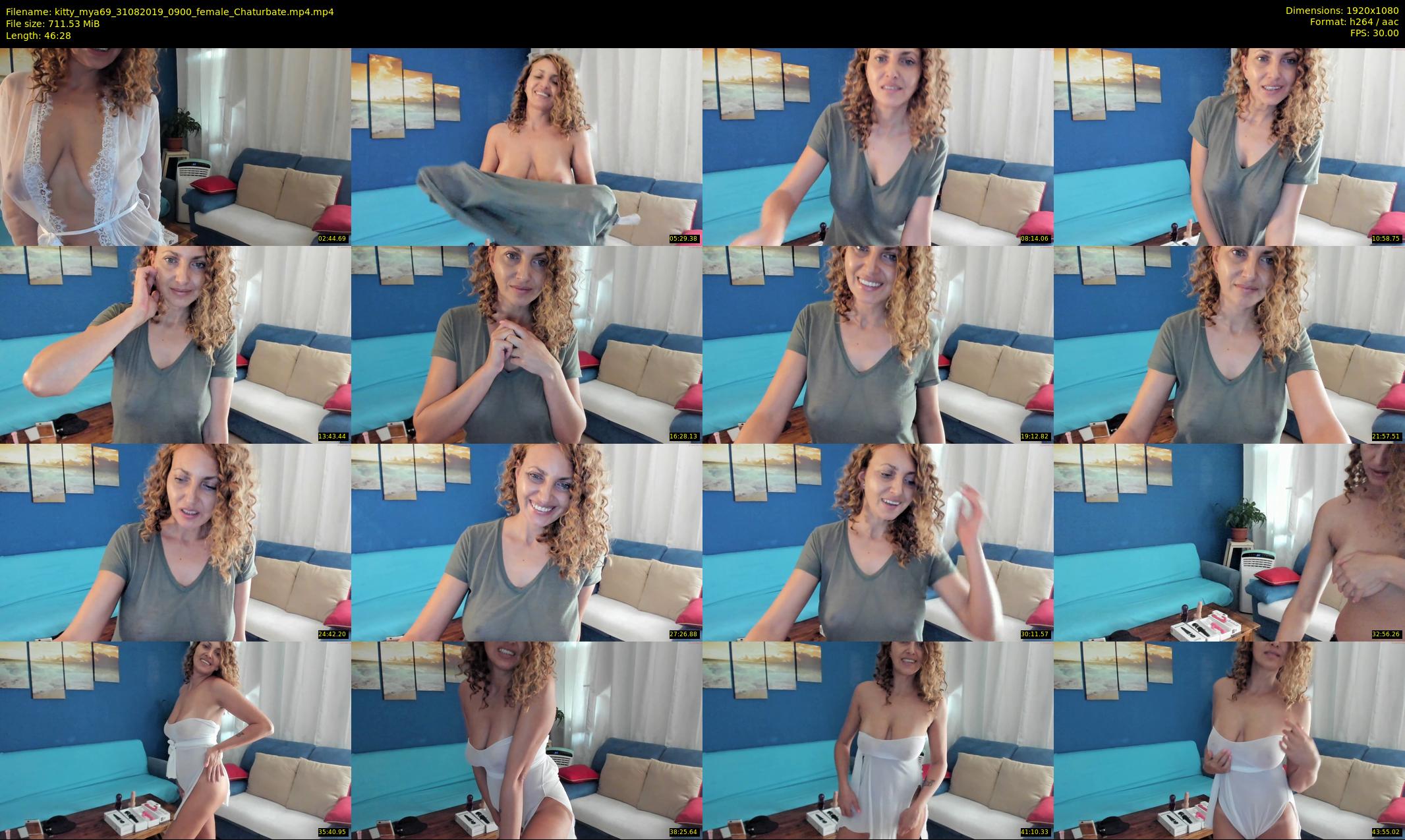 kitty_mya69 — 47 minute Chaturbate female cam show recording, 1080p, Aug 31, 2019
