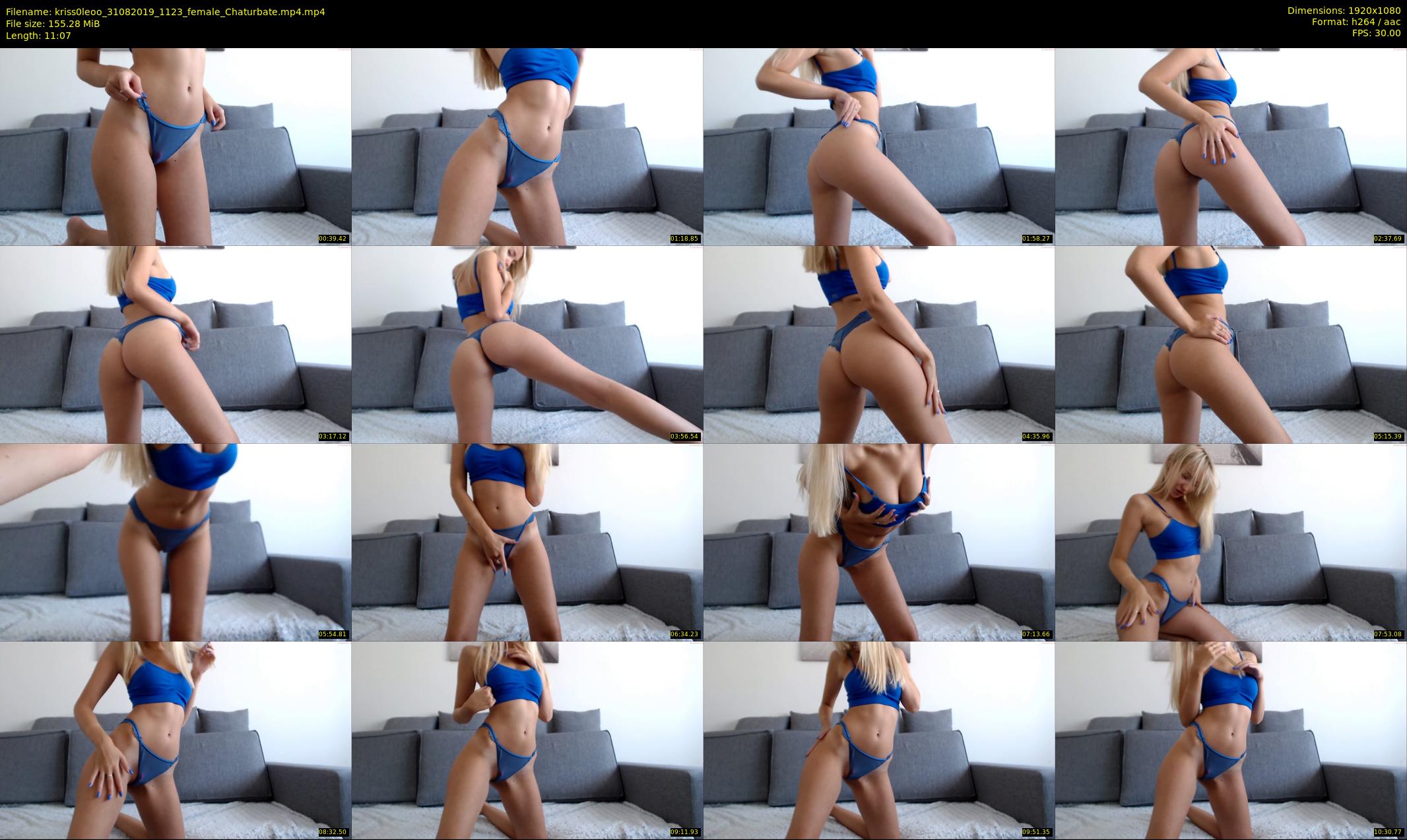 kriss0leoo — 12 minute Chaturbate couple cam show recording, 1080p, Aug 31, 2019