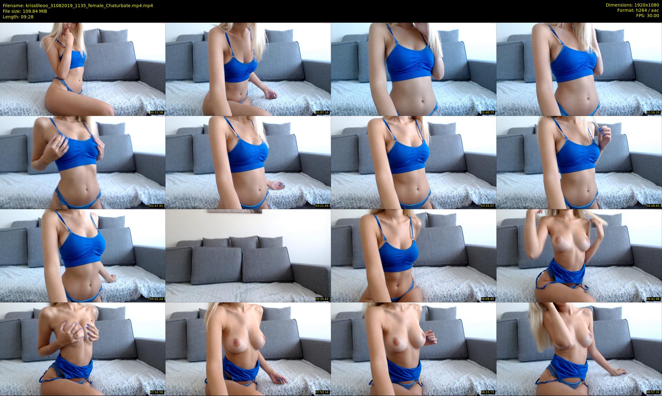 kriss0leoo — 10 minute Chaturbate couple cam show recording, 1080p, Aug 31, 2019