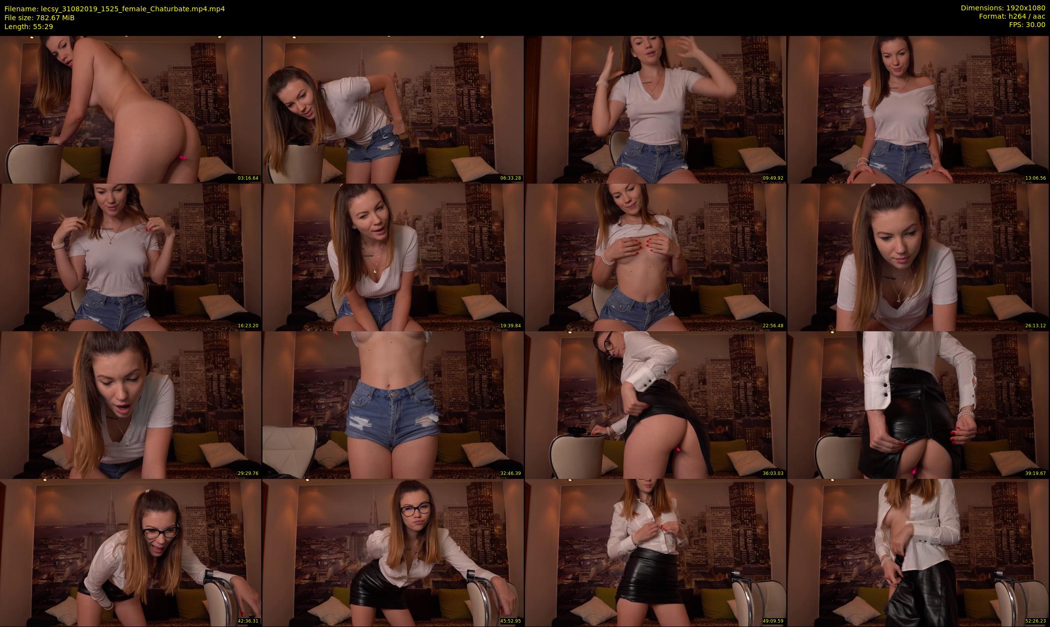 lecsy — 56 minute Chaturbate female cam show recording, 1080p, Aug 31, 2019